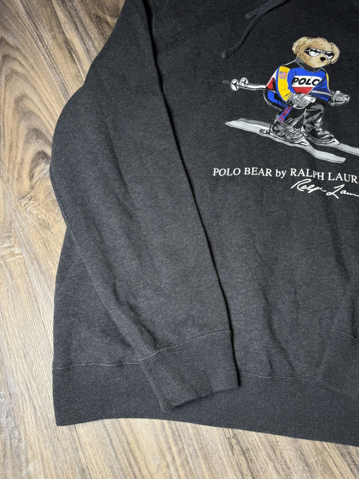 Polo Ralph Lauren Ralph Lauren Polo Bear Men's Pullover Hoodie Fleece Size US XXL / EU 58 / 5 - 2 Thumbnail