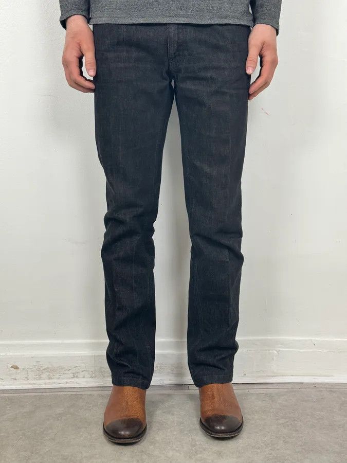 Gucci 2010s Gucci Black Slim Denim Jeans Size US 31 - 2 Thumbnail