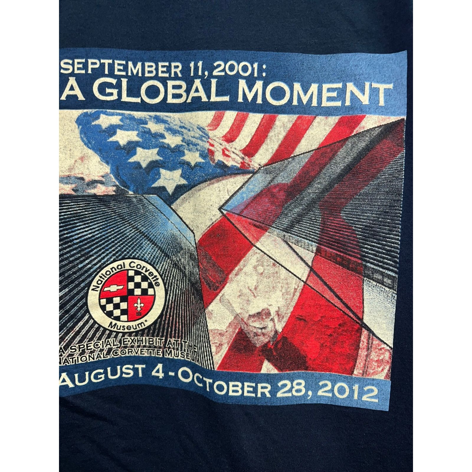Vintage September 11 Shirt A Global Moment Corvette Museum Tee Small Size US S / EU 44-46 / 1 - 5 Thumbnail
