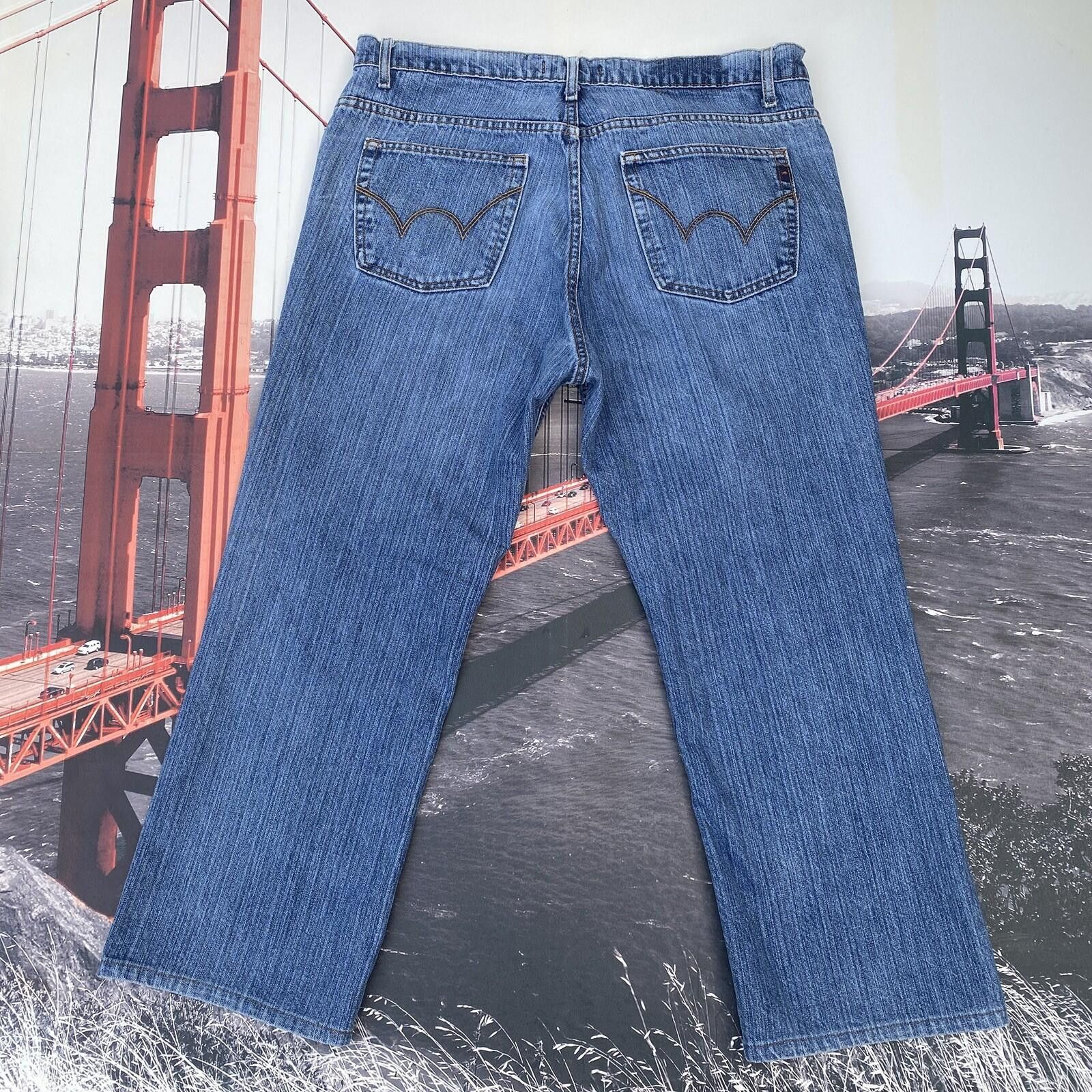 Pepe Jeans Pepe London Jeans Revolution Mens Size 38 Blue VTG Y2K Size US 38 / EU 54 - 2 Thumbnail