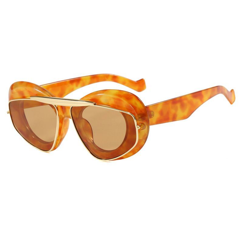 Electric Visual Modern Street ins style custom avant-garde sunglasses Size ONE SIZE - 5 Thumbnail