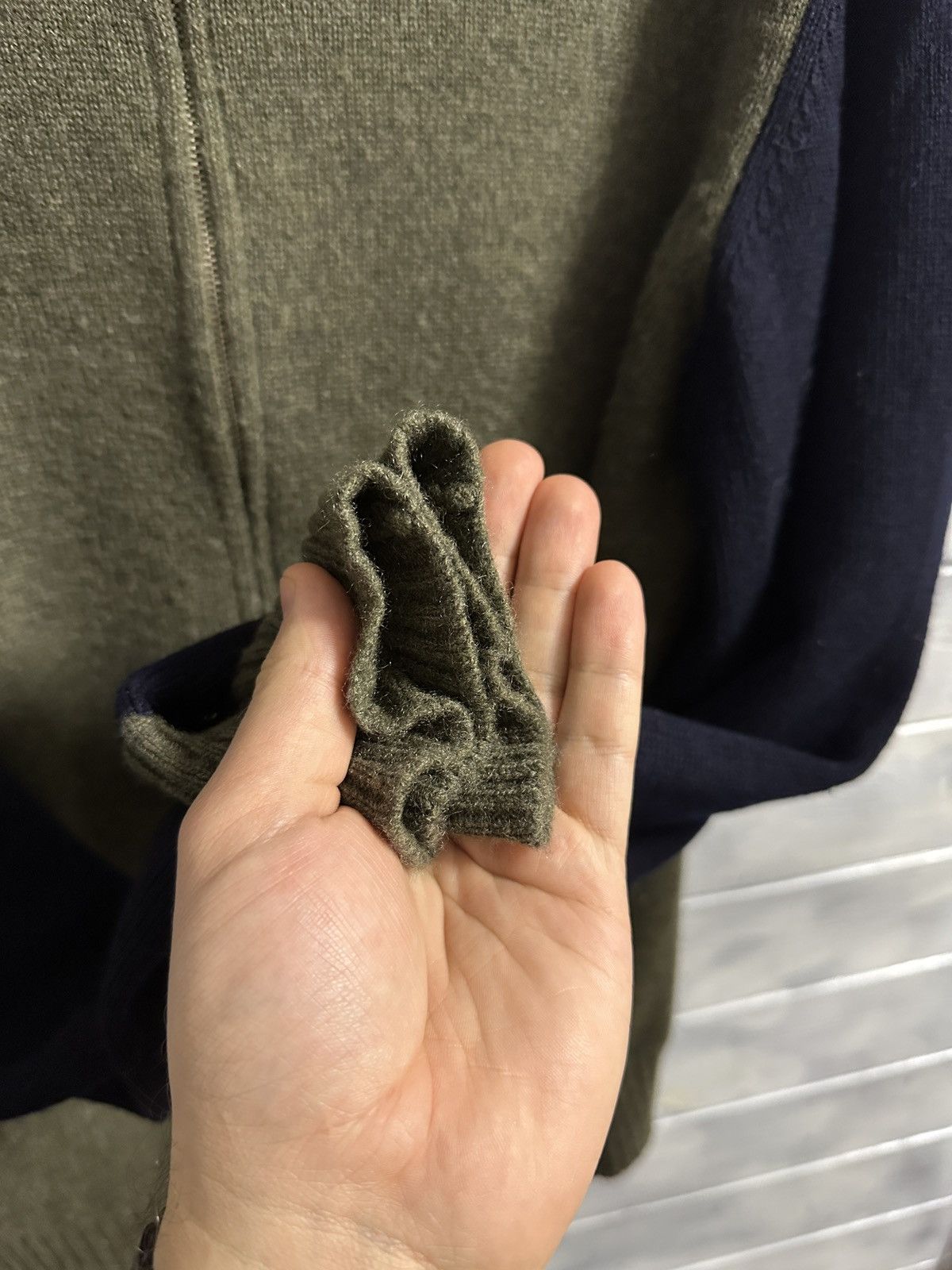 Other Rare Zip Sweater 100% Cashmere At Lochleven Luxury Lampo Size US M / EU 48-50 / 2 - 4 Thumbnail
