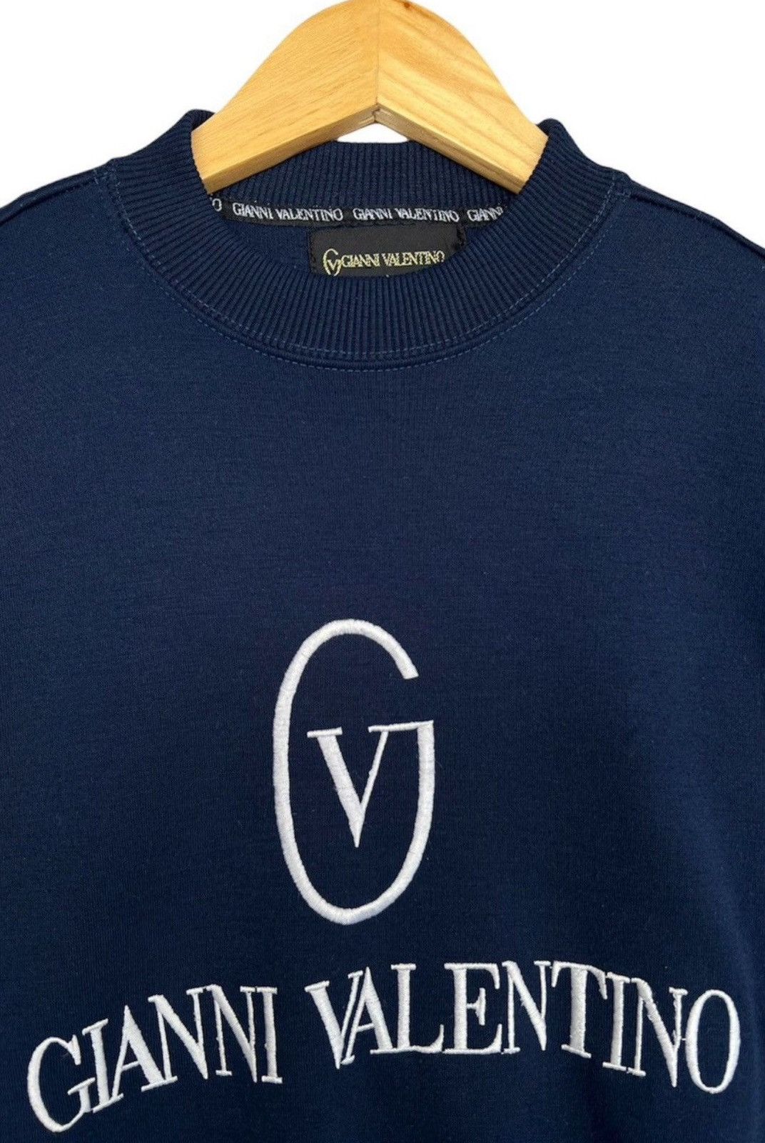 Gianni Valentino × Valentino Gianni Valentino Embroidered Baggy Boxy Sweatshirt Size US S / EU 44-46 / 1 - 2 Thumbnail
