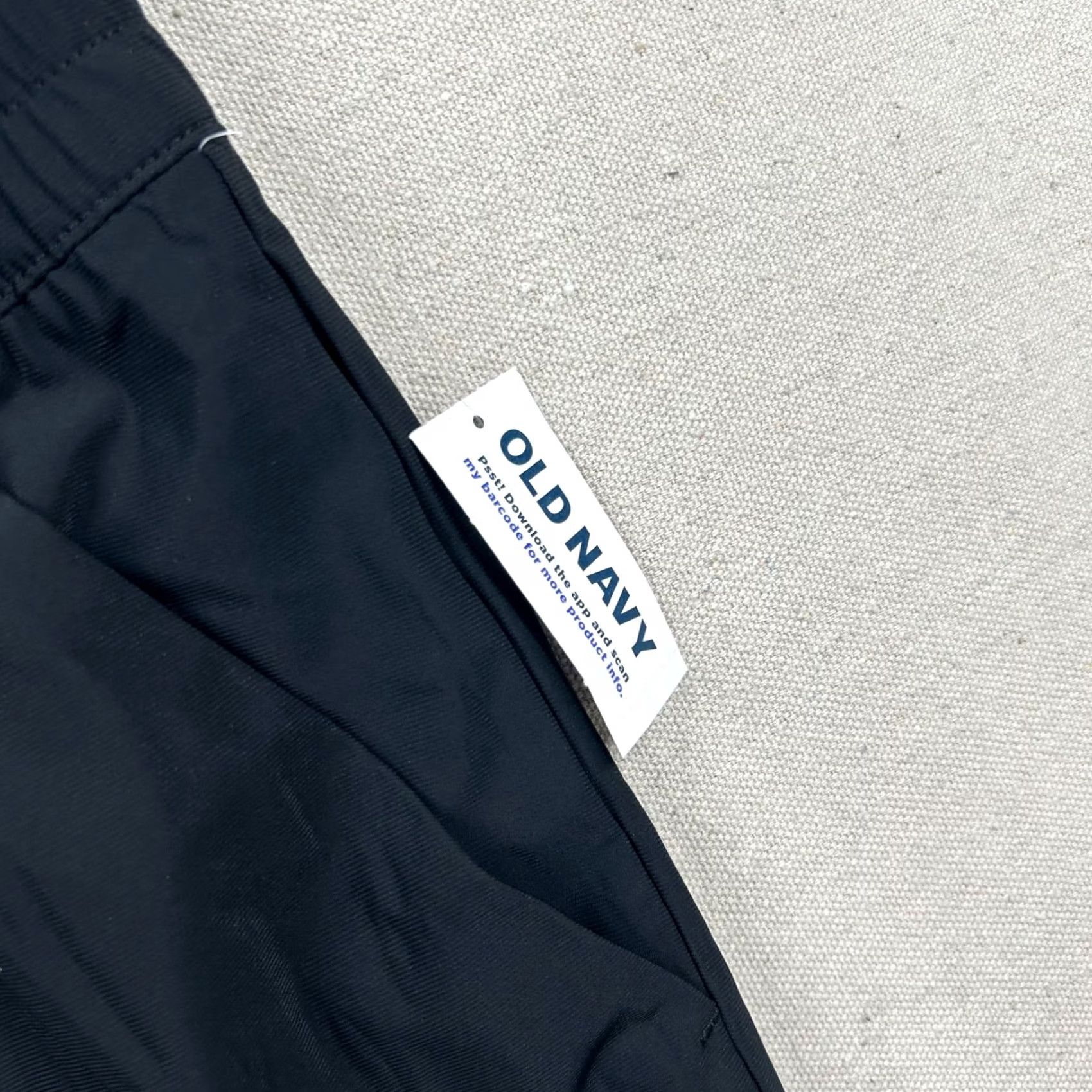 Old Navy Old Navy Pants Womens L Sleektech High Rise Full Length Go-Dry Wide Leg Black Size 36" / US 14 / IT 50 - 7 Thumbnail