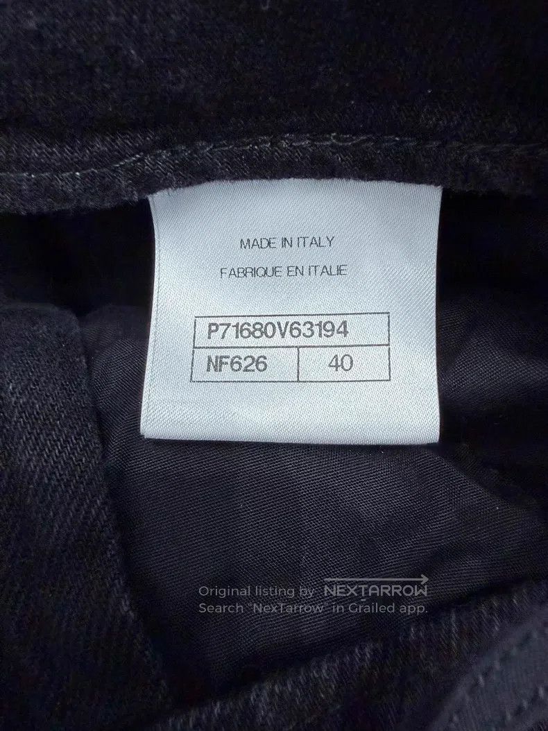 Chanel Chanel Black high-waisted denim shorts Size 26" / US 2 / IT 38 - 5 Thumbnail
