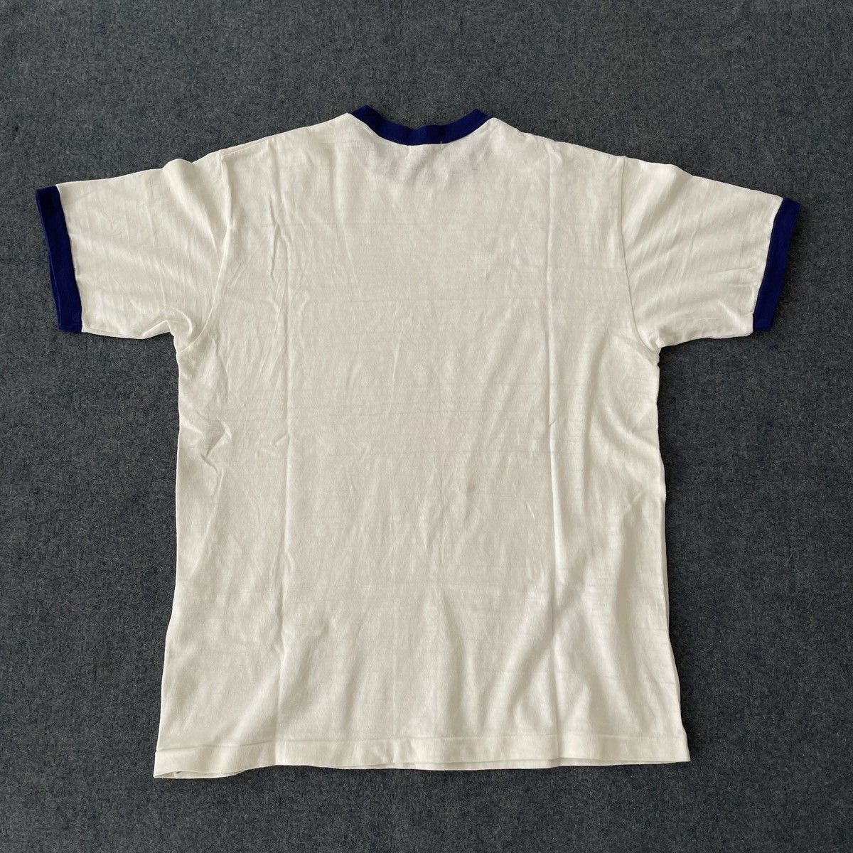 Heller's Cafe × Warehouse Vintage 80's Hellers Cafe x Warehouse Ringer Tshirt Size US M / EU 48-50 / 2 - 7 Thumbnail