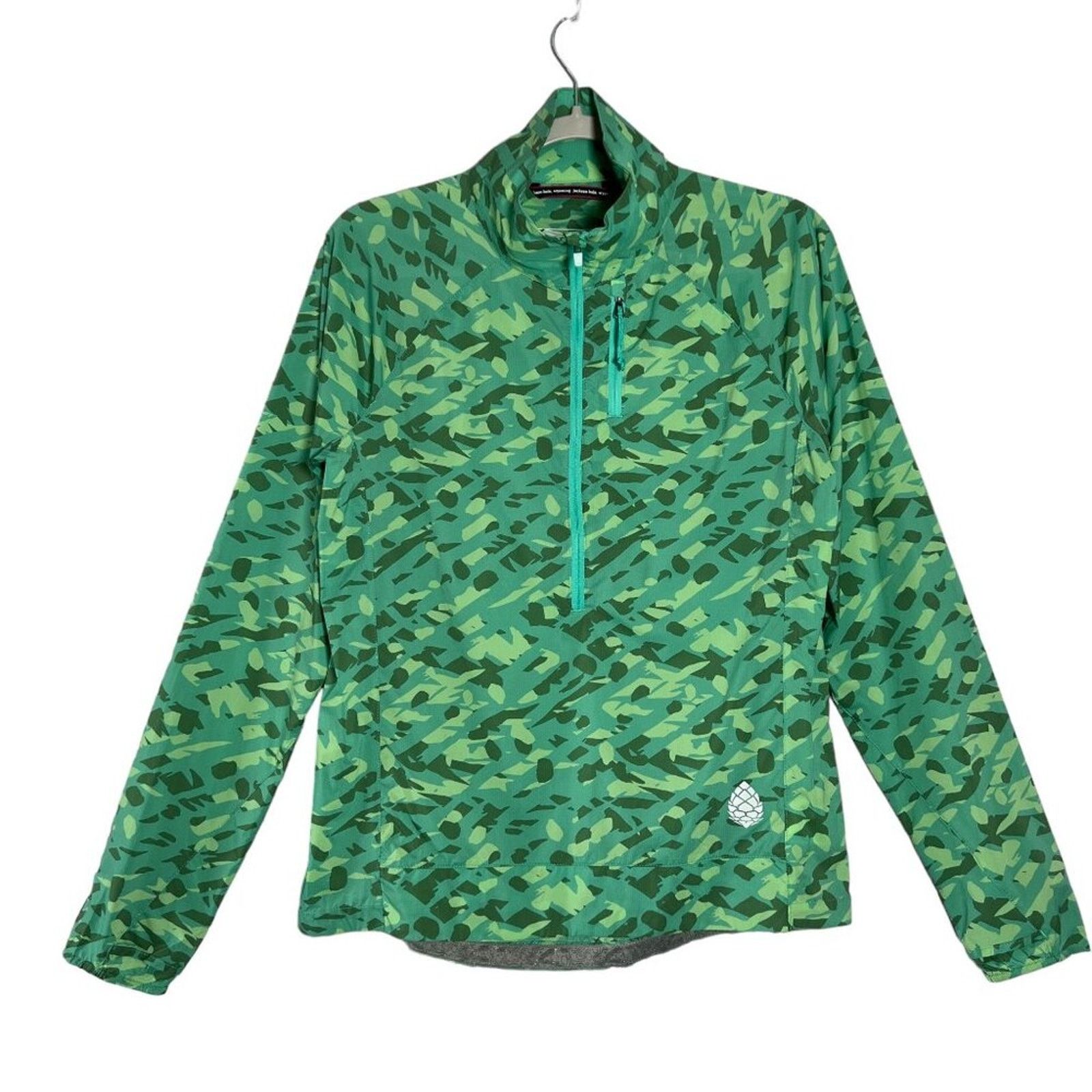 Stio STIO Second Light Pullover Green Floral Camo Shell Size M Size M / US 6-8 / IT 42-44 - 1 Thumbnail