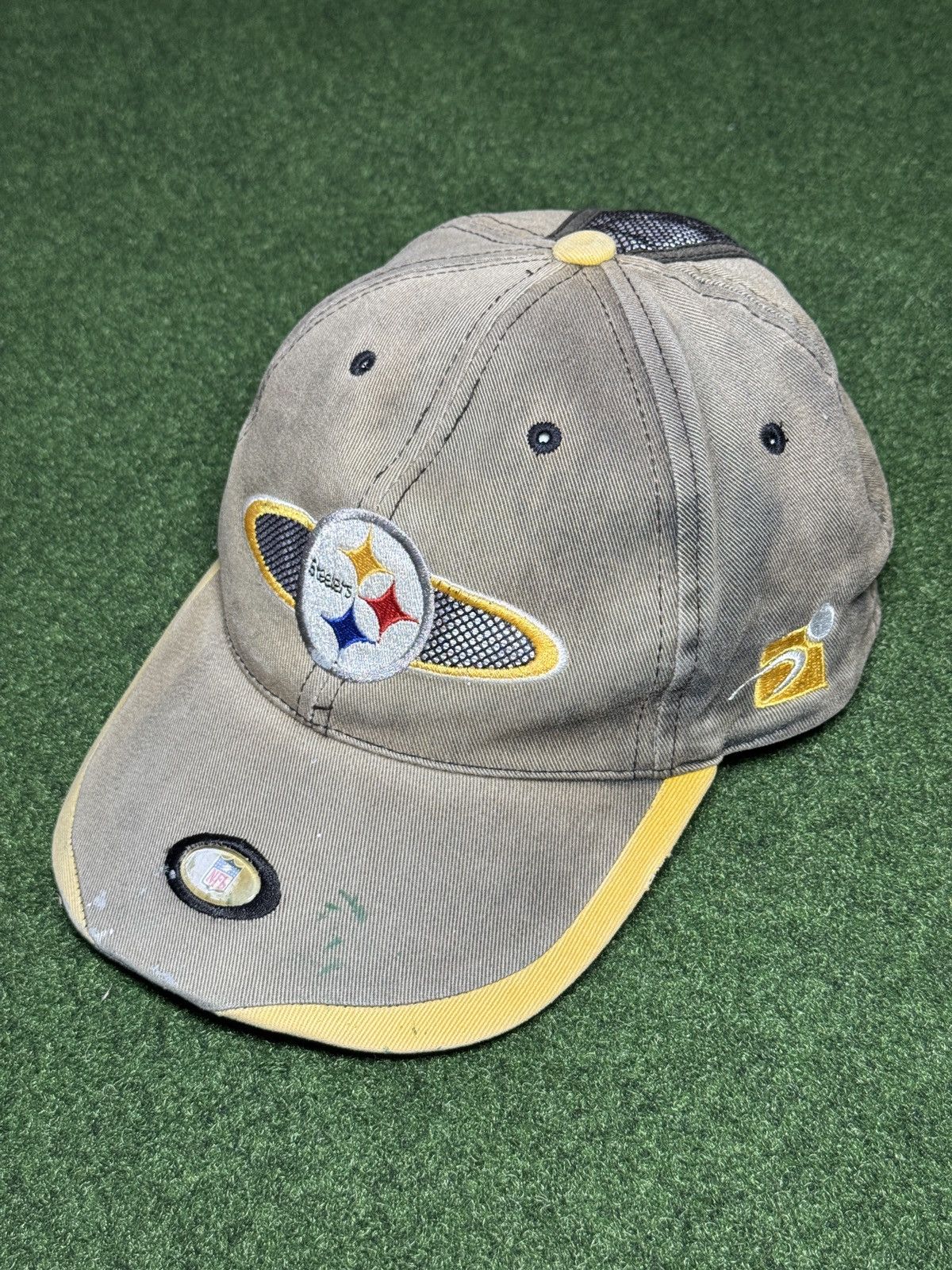 Sports Specialties × Vintage 90s Pittsburgh Steelers Sports Specialties RARE Faded Hat Size ONE SIZE - 1 Thumbnail