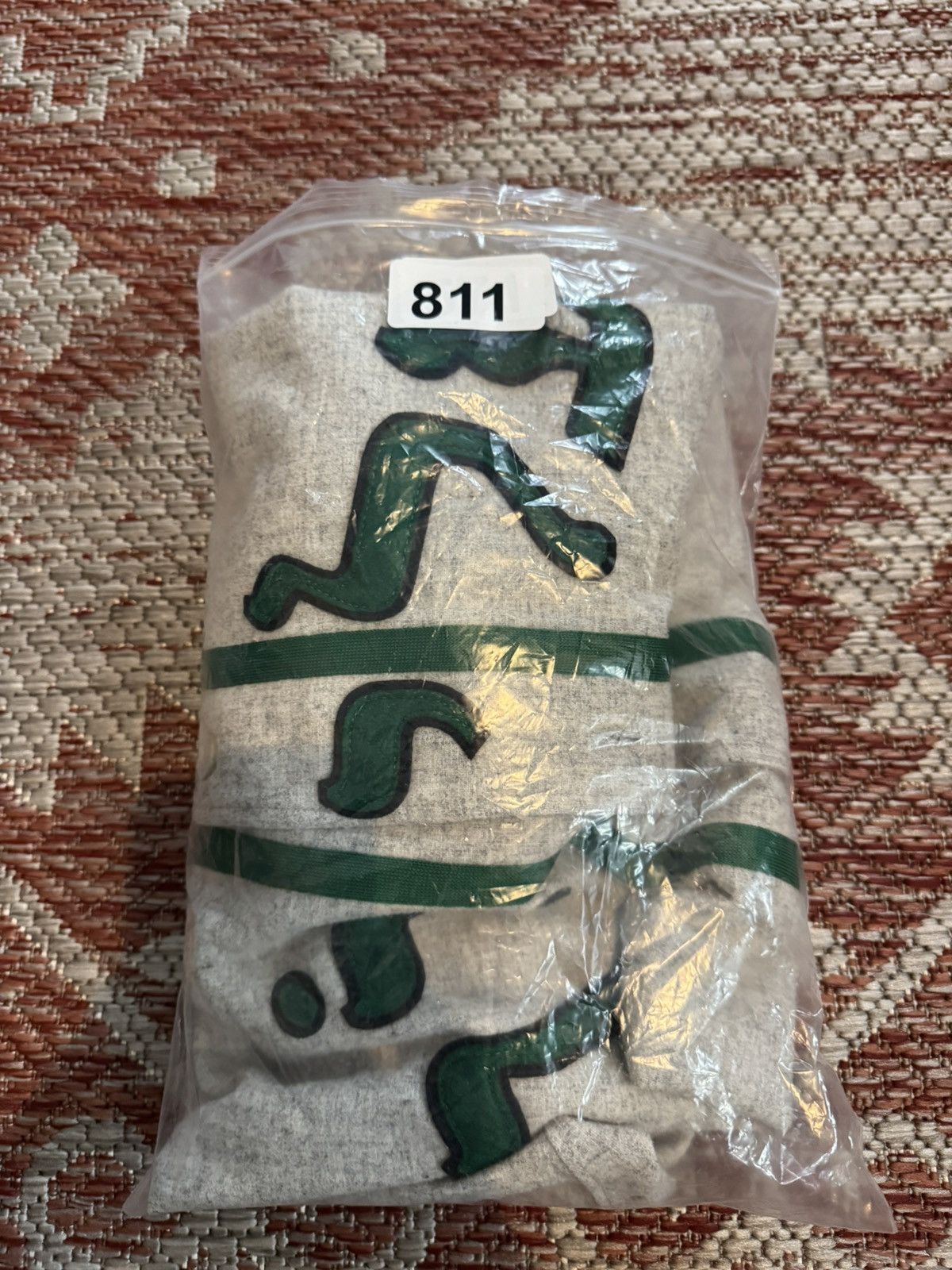 Supreme Supreme New York Hebrew Baseball Wool Jersey XL green Grey Size US XL / EU 56 / 4 - 6 Thumbnail