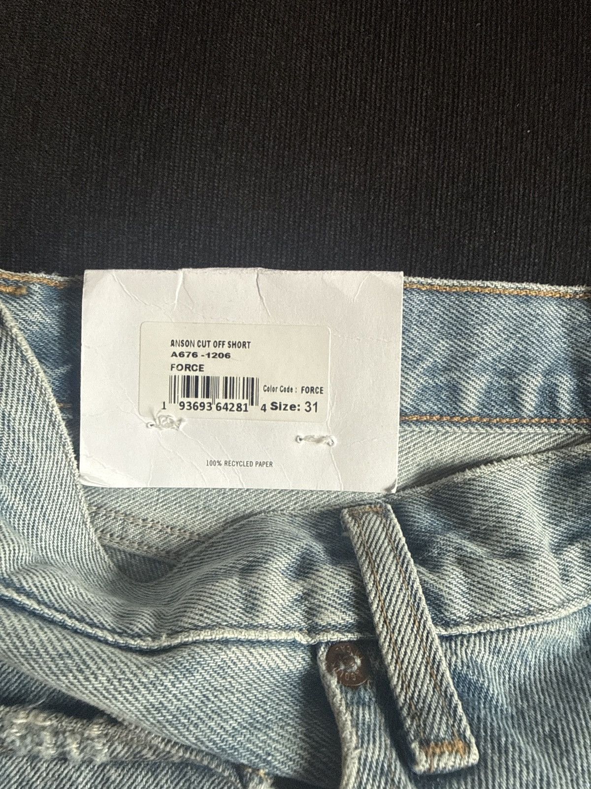Agolde Agolde Anson Shorts Sz 31 Size US 31 - 7 Thumbnail