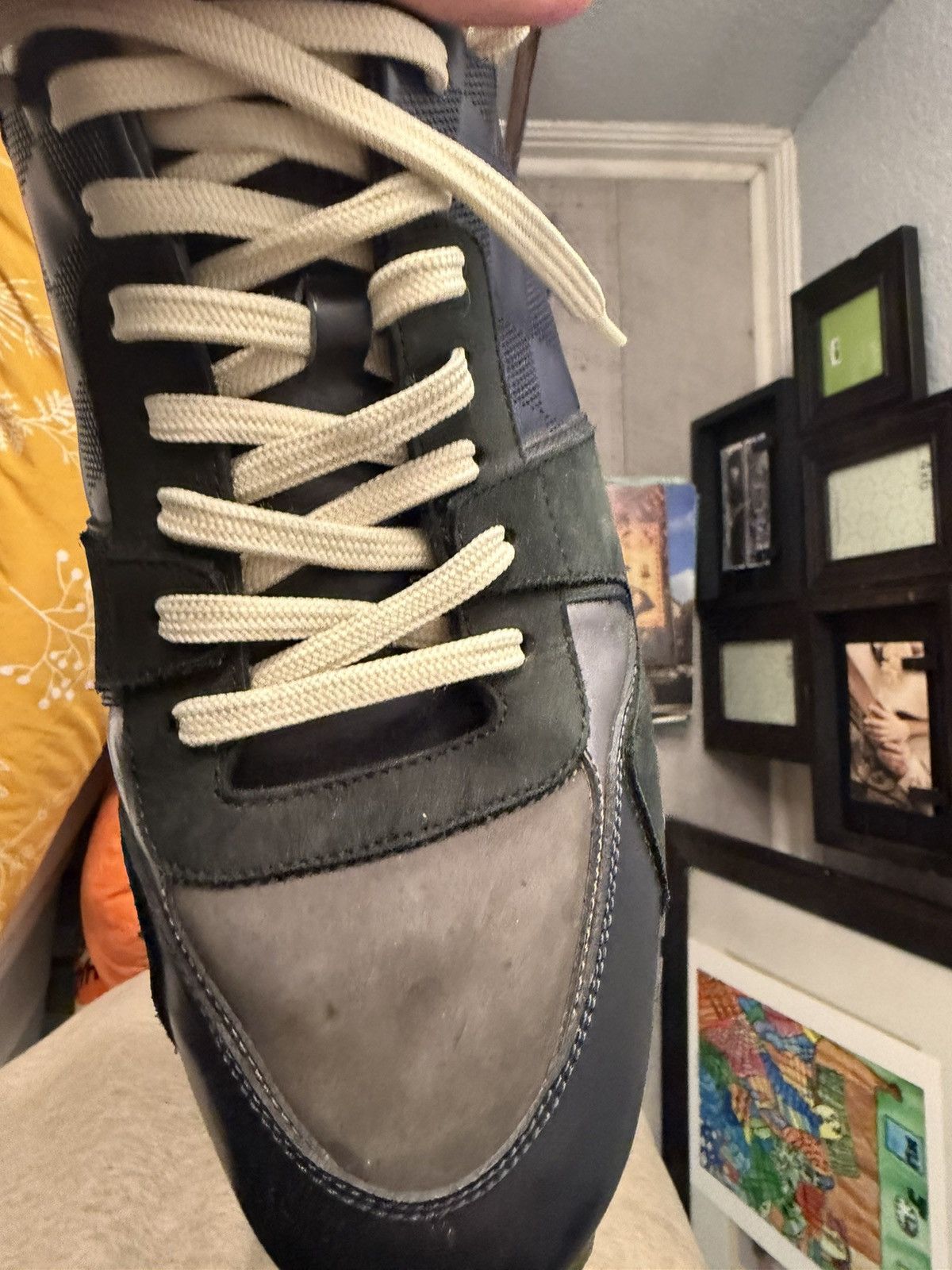Louis Vuitton Louis Vuitton Run Away Vintage Navy Blue Size US 7.5 / EU 40-41 - 11 Thumbnail
