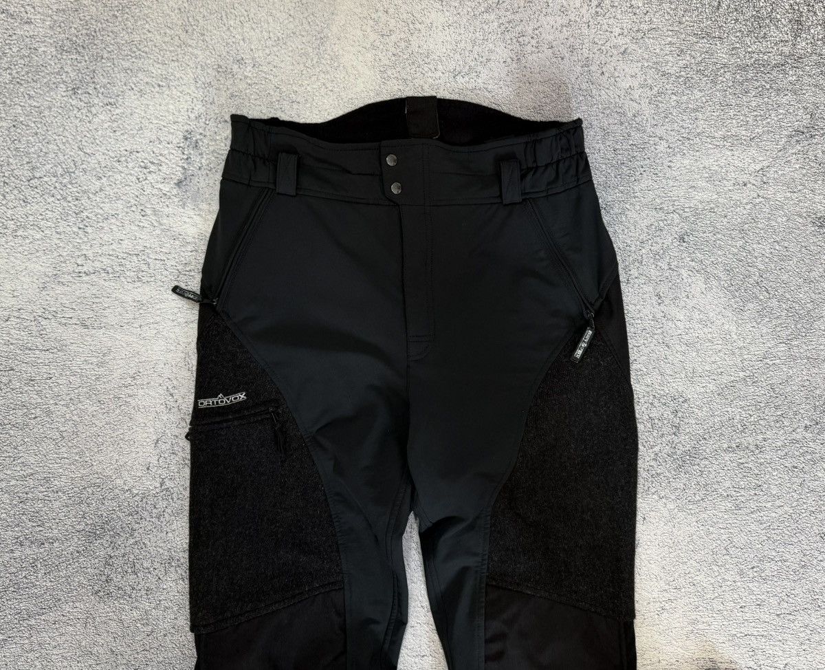 ORTOVOX ORTOVOX Vintage Men Ski Pants Wool Blend Black Size 50 Snow Size US 34 / EU 50 - 2 Thumbnail