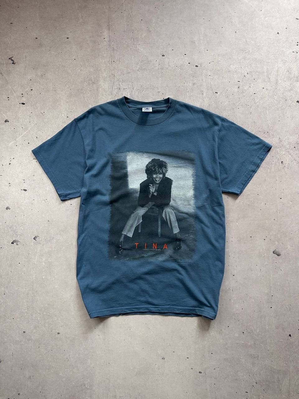 Band Tees × Delta × Vintage Tina Turner Official Shirt 2000s Tour Music Concert Y2K Rare Size US L / EU 52-54 / 3 - 1 Thumbnail