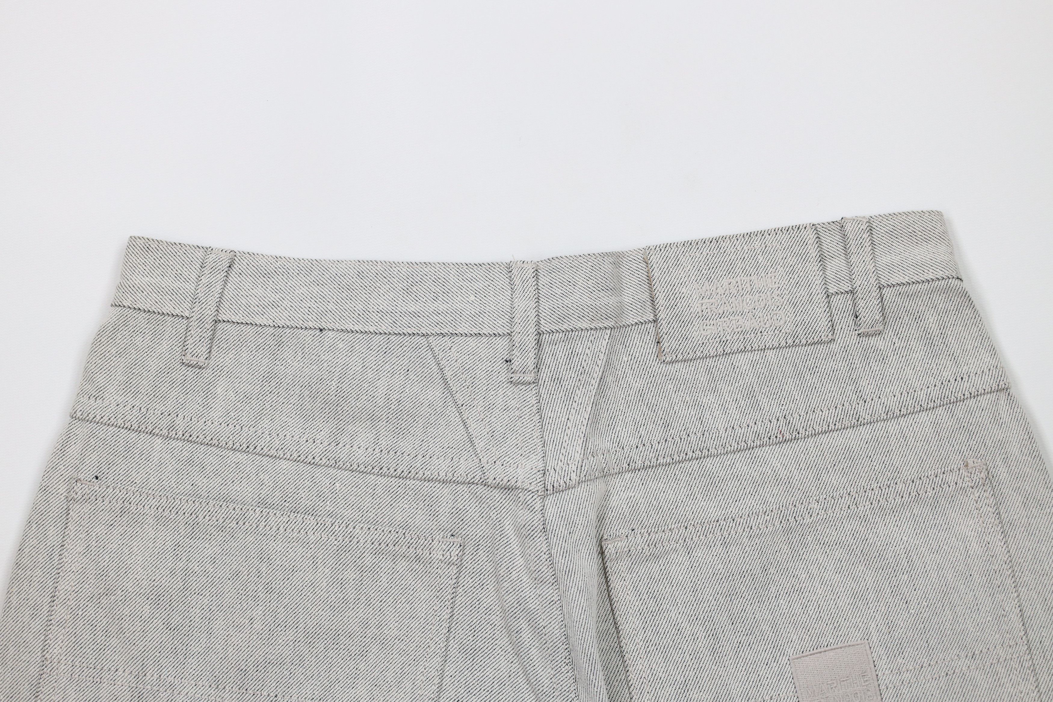 Marithe + Francois Girbaud Deadstock Vintage 90s Marithe Francois Girbaud Denim Shorts Size US 32 / EU 48 - 13 Thumbnail