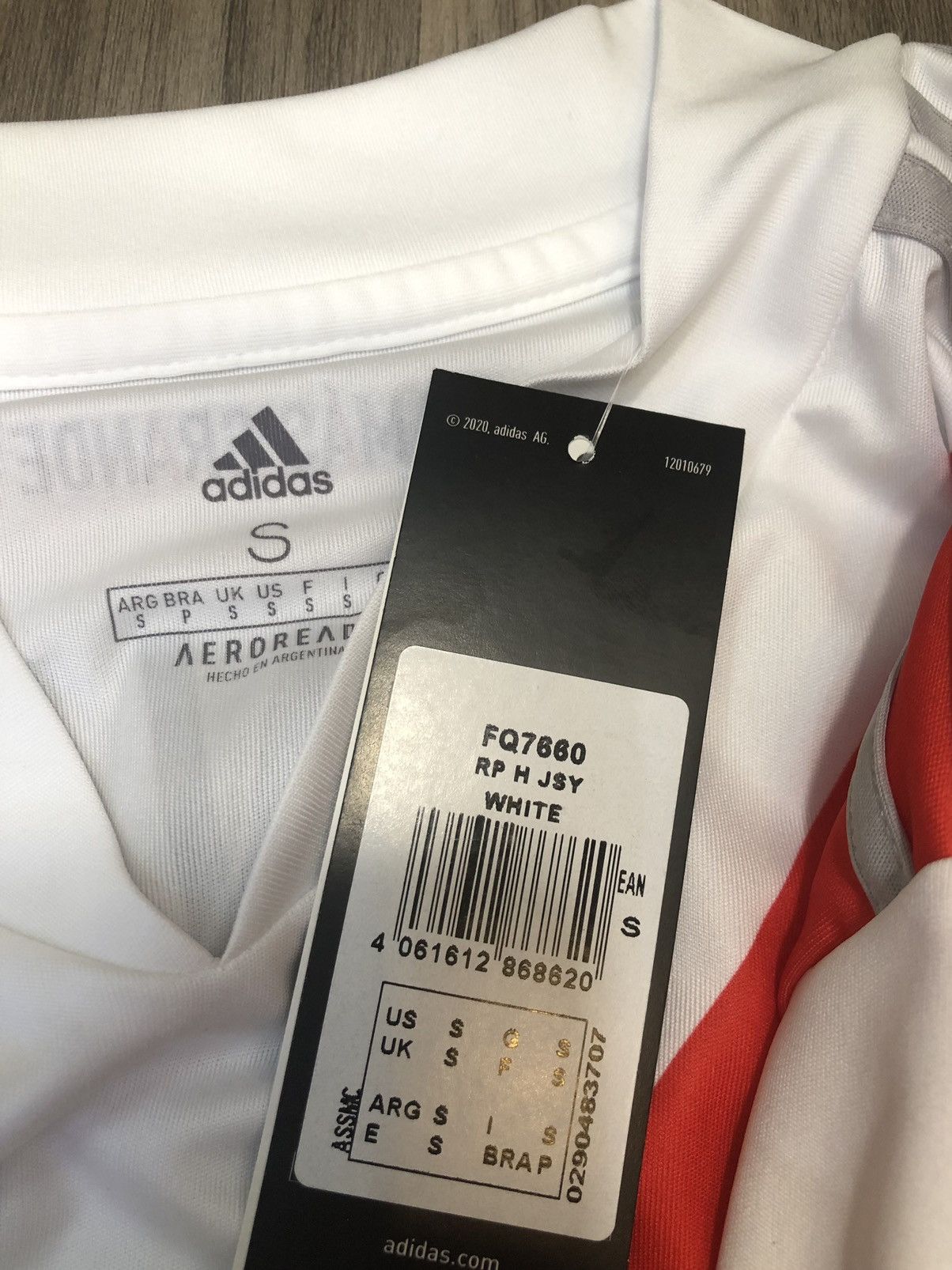 Adidas River plate 20/21 home shirt #9 J.Alvarez (Bnwt) Size US S / EU 44-46 / 1 - 8 Thumbnail