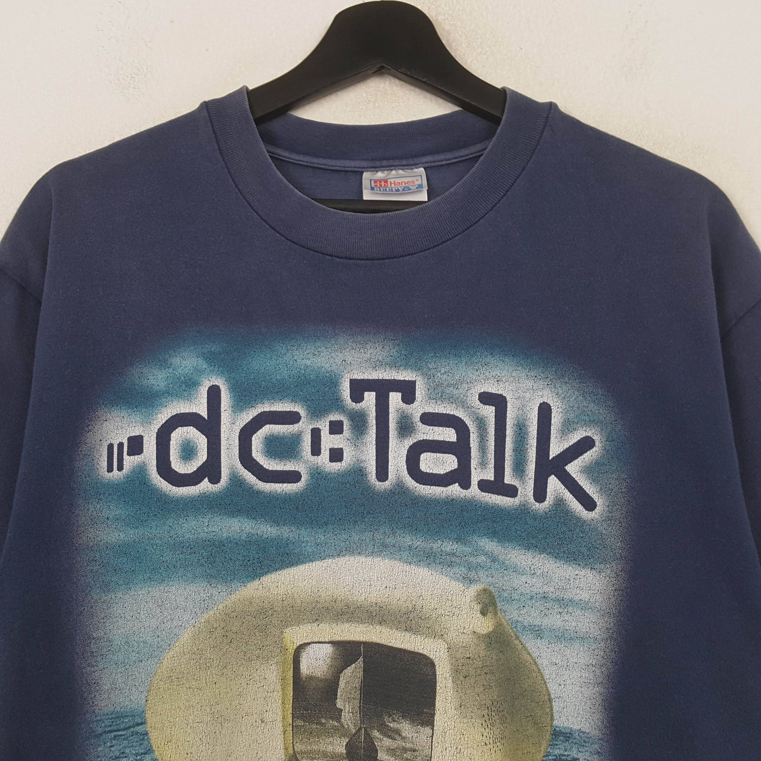 Band Tees Dc Talk Supernatural Tour 1999 Tshirt RR27 Size US M / EU 48-50 / 2 - 2 Thumbnail