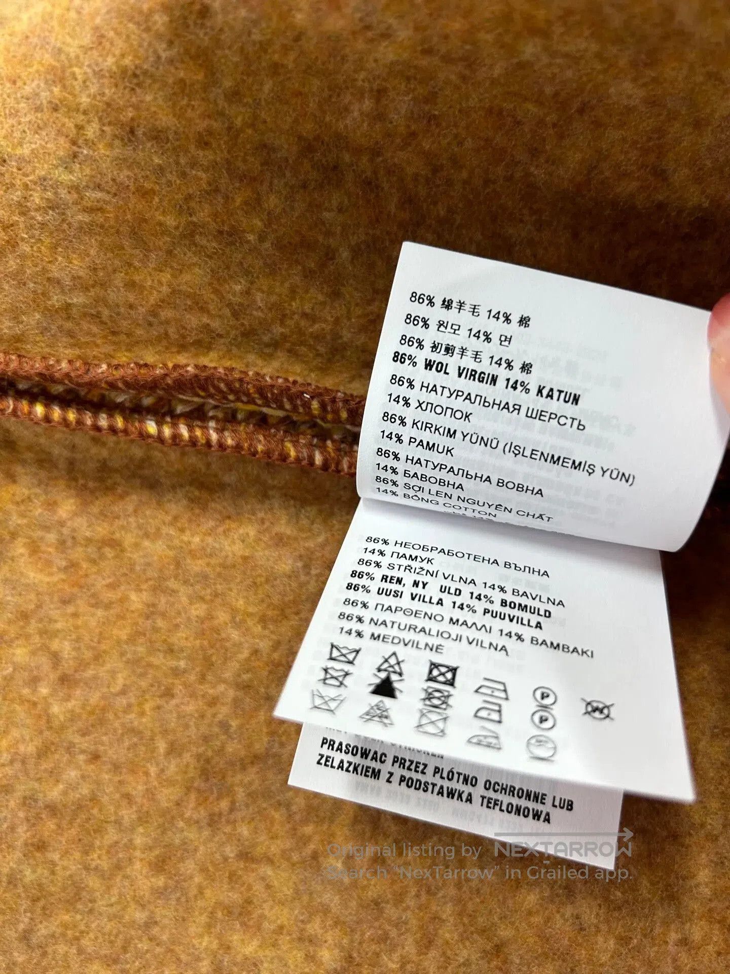 Miu Miu Miumiu Brown Thick. Size 37" - 9 Thumbnail