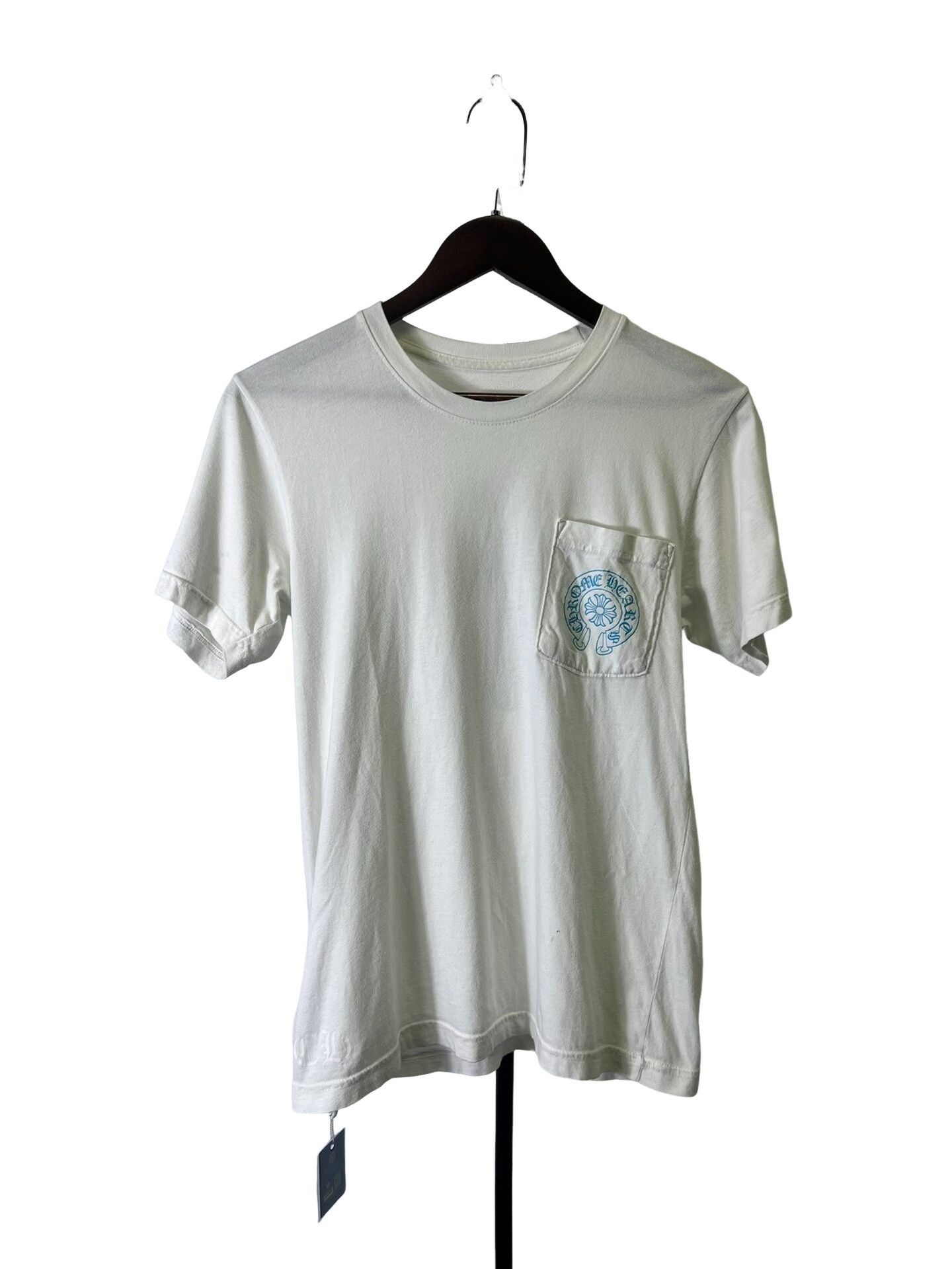 Chrome Hearts Chrome Hearts Blue Triple Cross Pocket T-Shirt S 