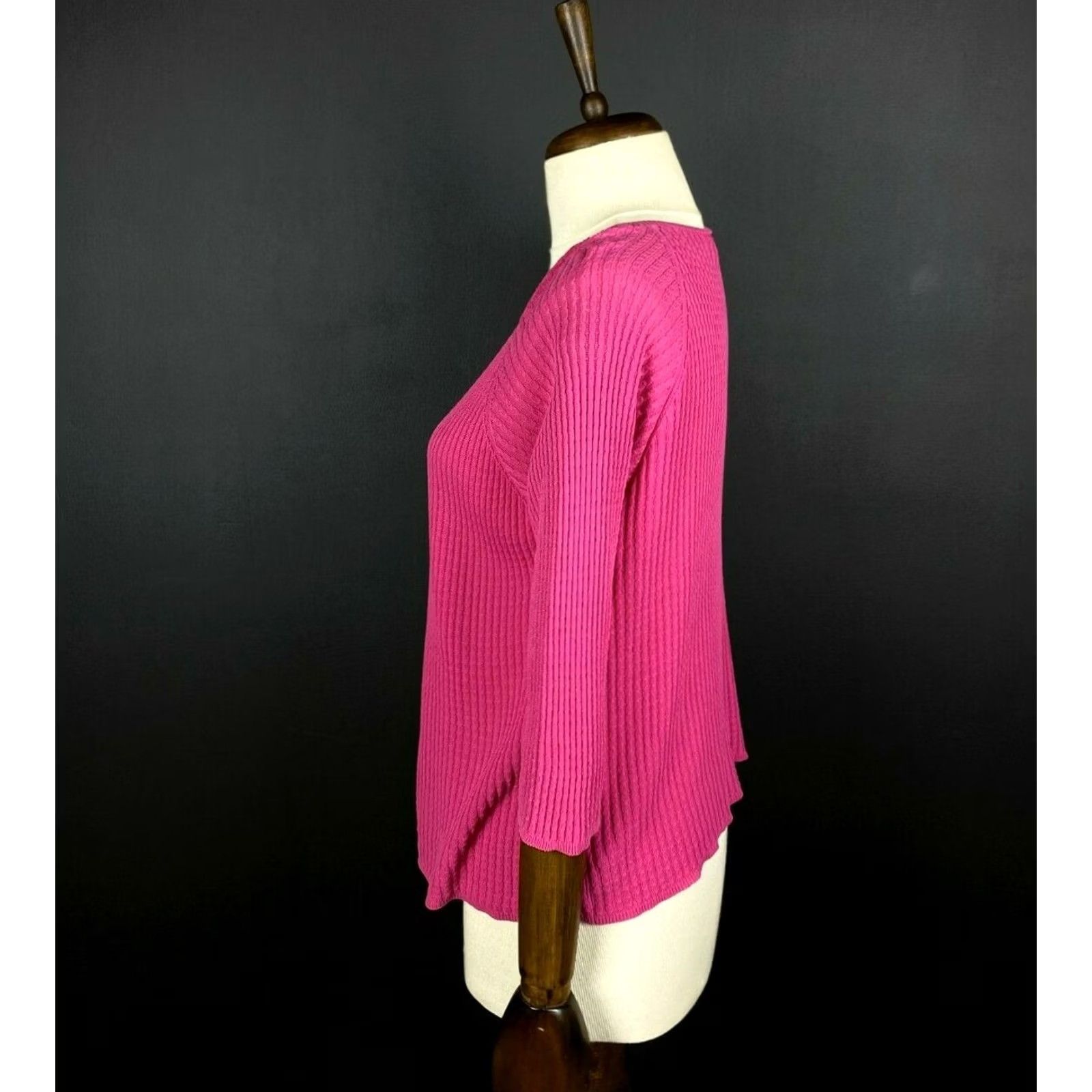Fabiana Filippi VINTAGE Fabiana Filippi Donna Knit Cardigan Cotton Button-Up Size M Women's Size M / US 6-8 / IT 42-44 - 2 Thumbnail