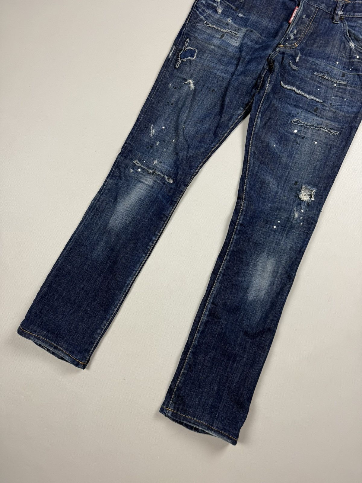 Dsquared2 Dsquared 2 Men’s Distressed Denim Sexy Boot Cut Jeans Size US 34 / EU 50 - 3 Thumbnail