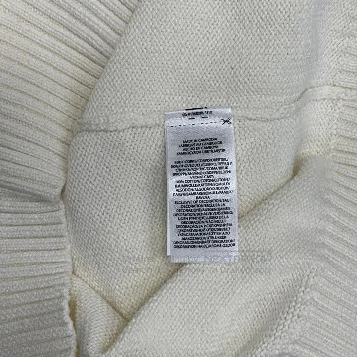 Polo Ralph Lauren Polo Ralph Lauren Men's Washed White Embroidered Knit Sweat Size US XL / EU 56 / 4 - 3 Thumbnail
