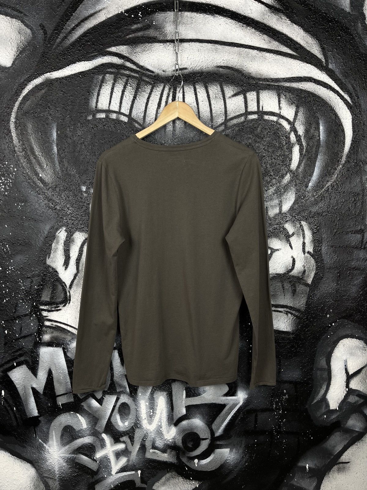 Reiss Reiss Casual Khaki Long Sleeve T-Shirt Men’s Size Small Size US S / EU 44-46 / 1 - 5 Thumbnail