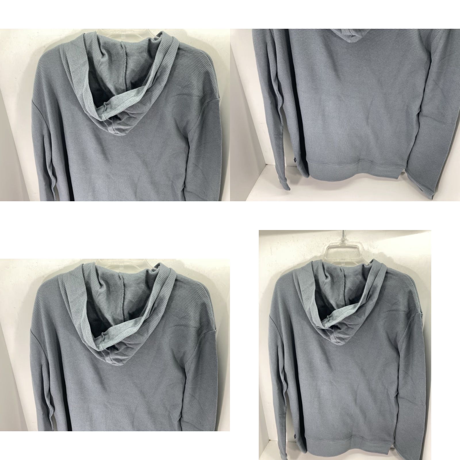 Gap VINTAGE Gap Waffle Henley Hoodie Shirt Men Large Gray Long Sleeve Pullover NWT Size US L / EU 52-54 / 3 - 8 Thumbnail