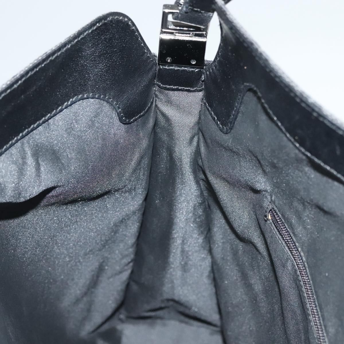Gucci GUCCI GG Canvas Jackie Shoulder Bag Black Silver 001 3355 Size ONE SIZE - 19 Thumbnail