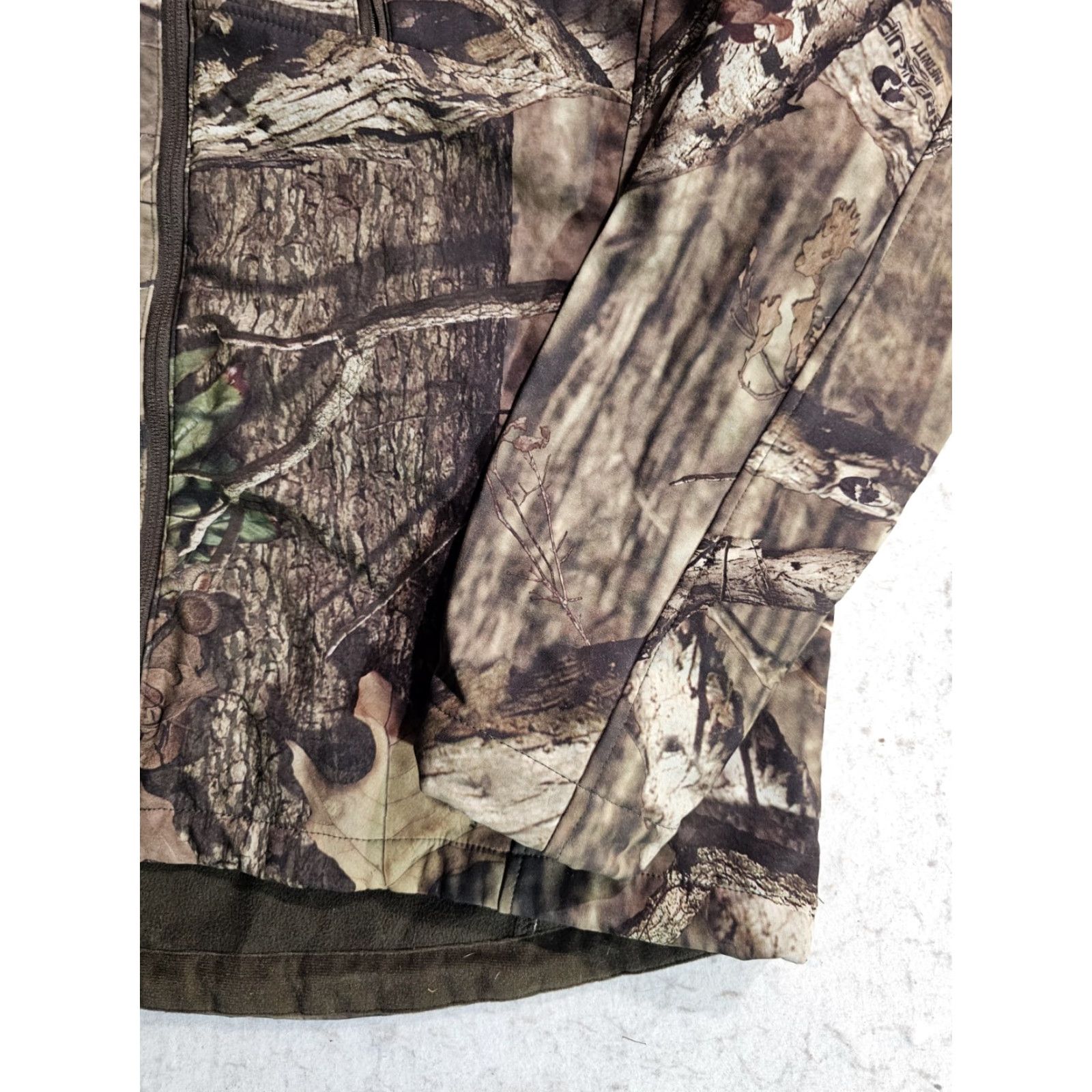 Vintage Mossy Oak Break Up Infinity Camo Lightweight Softshell Full Zip Jacket Mens L Size US L / EU 52-54 / 3 - 6 Thumbnail