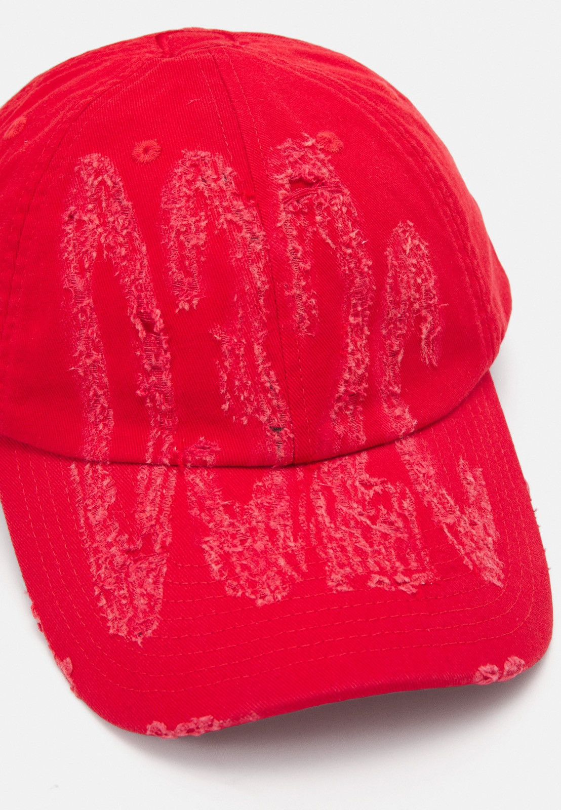 032c !DS! SS24 032c Logo Distressed Red Cap Size ONE SIZE - 9 Thumbnail