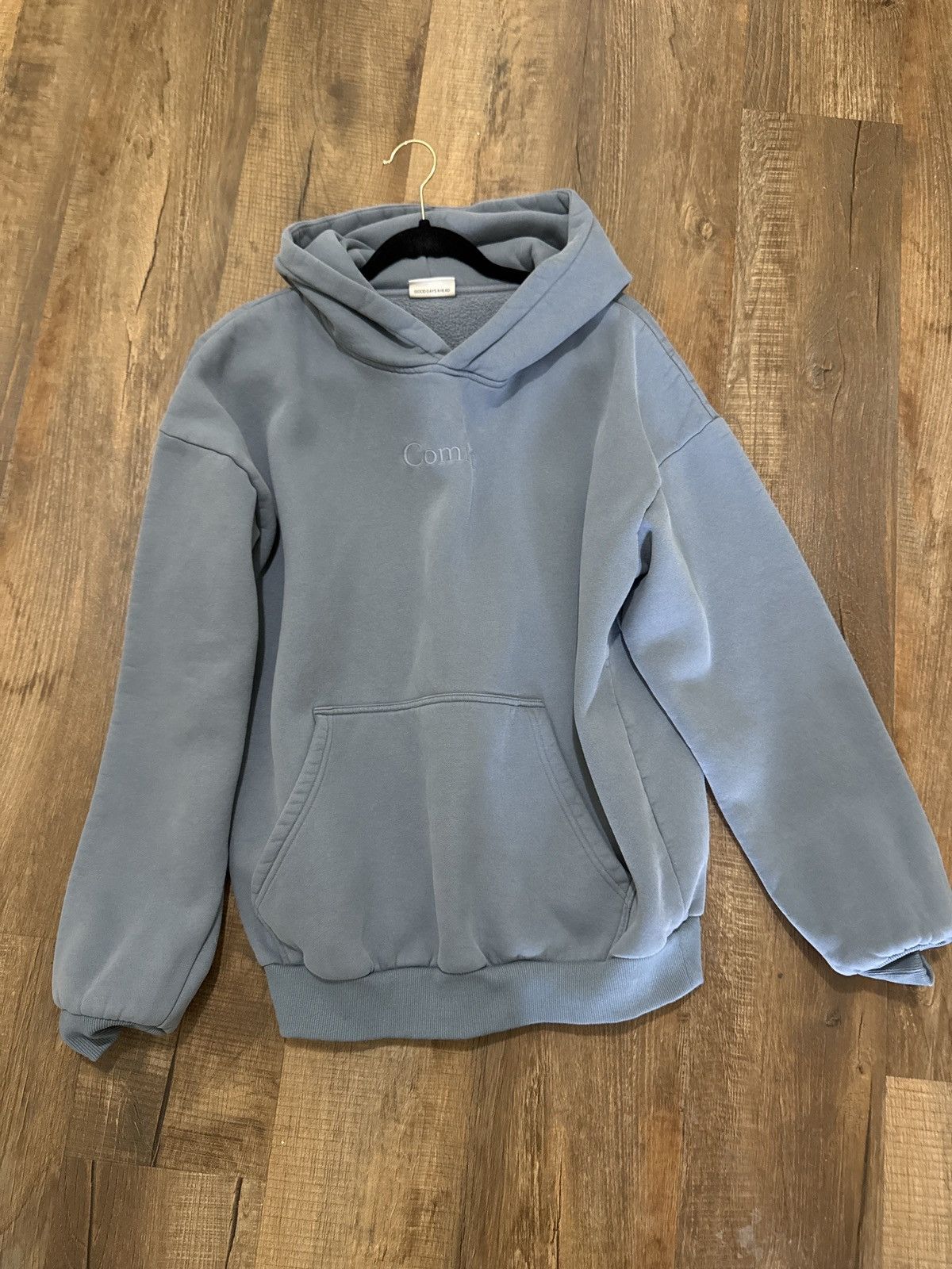 Comfort Colors comfrt blue washed hoodie Size US L / EU 52-54 / 3 - 1 Thumbnail