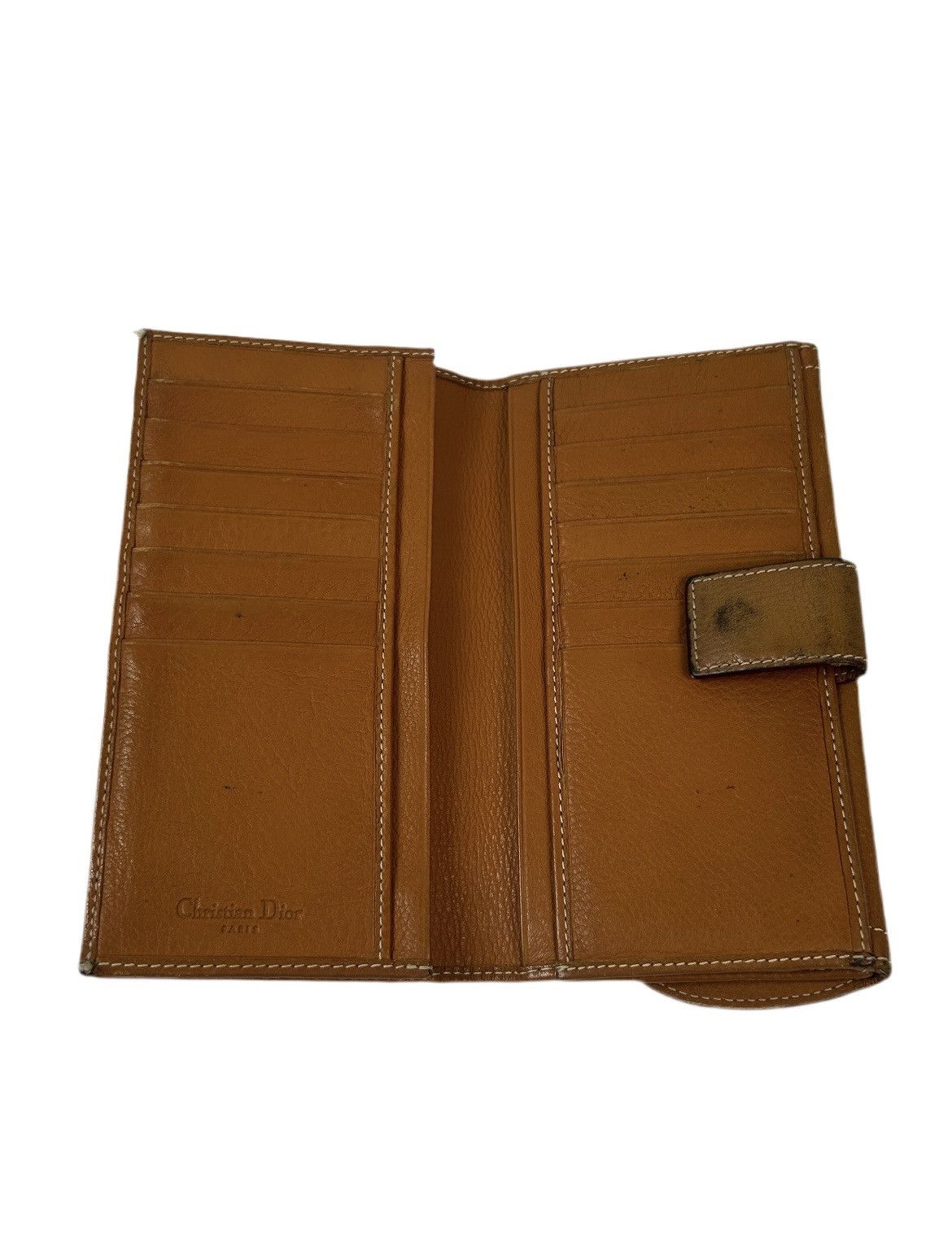 Dior Dior Saddle Leather D Long Wallet Size ONE SIZE - 3 Thumbnail