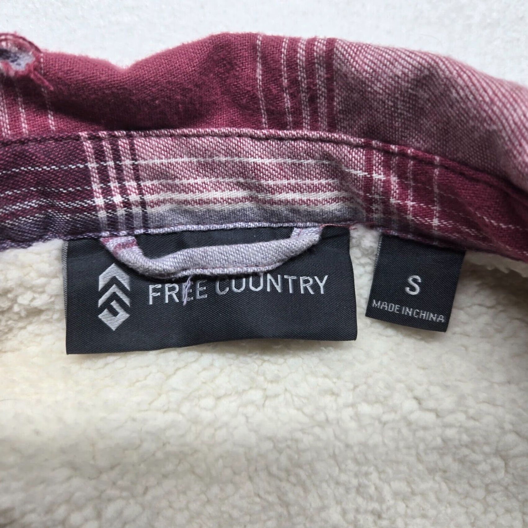 Free Country FREE COUNTRY Jacket Mens Adirondack Flannel Insulated Snap Red Size S Plaid Short Description Size US S / EU 44-46 / 1 - 4 Thumbnail
