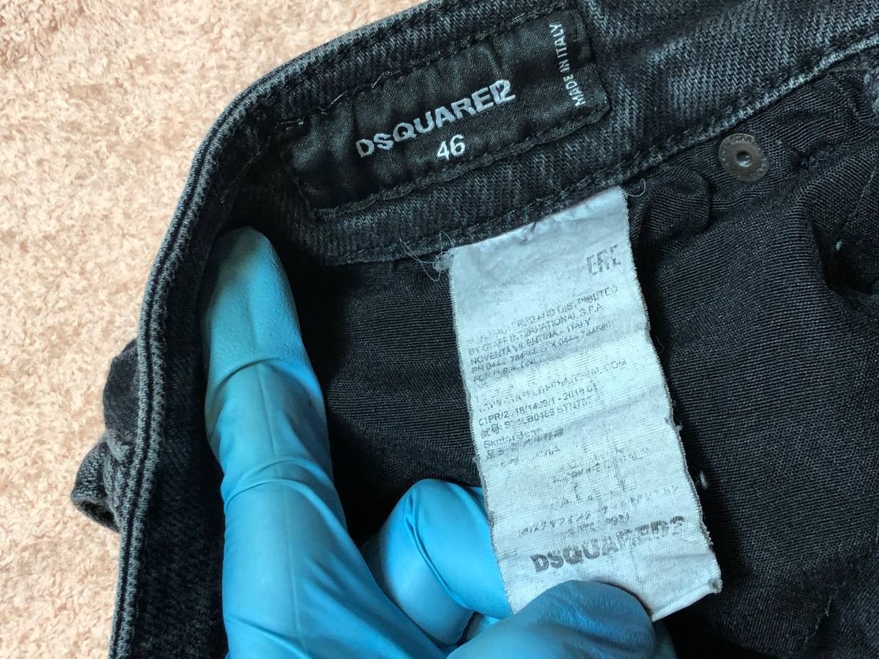 Dsquared2 VINTAGE DISTRESSED DSQUARED2 SLIM FIT JEANS Size US 30 / EU 46 - 2 Thumbnail