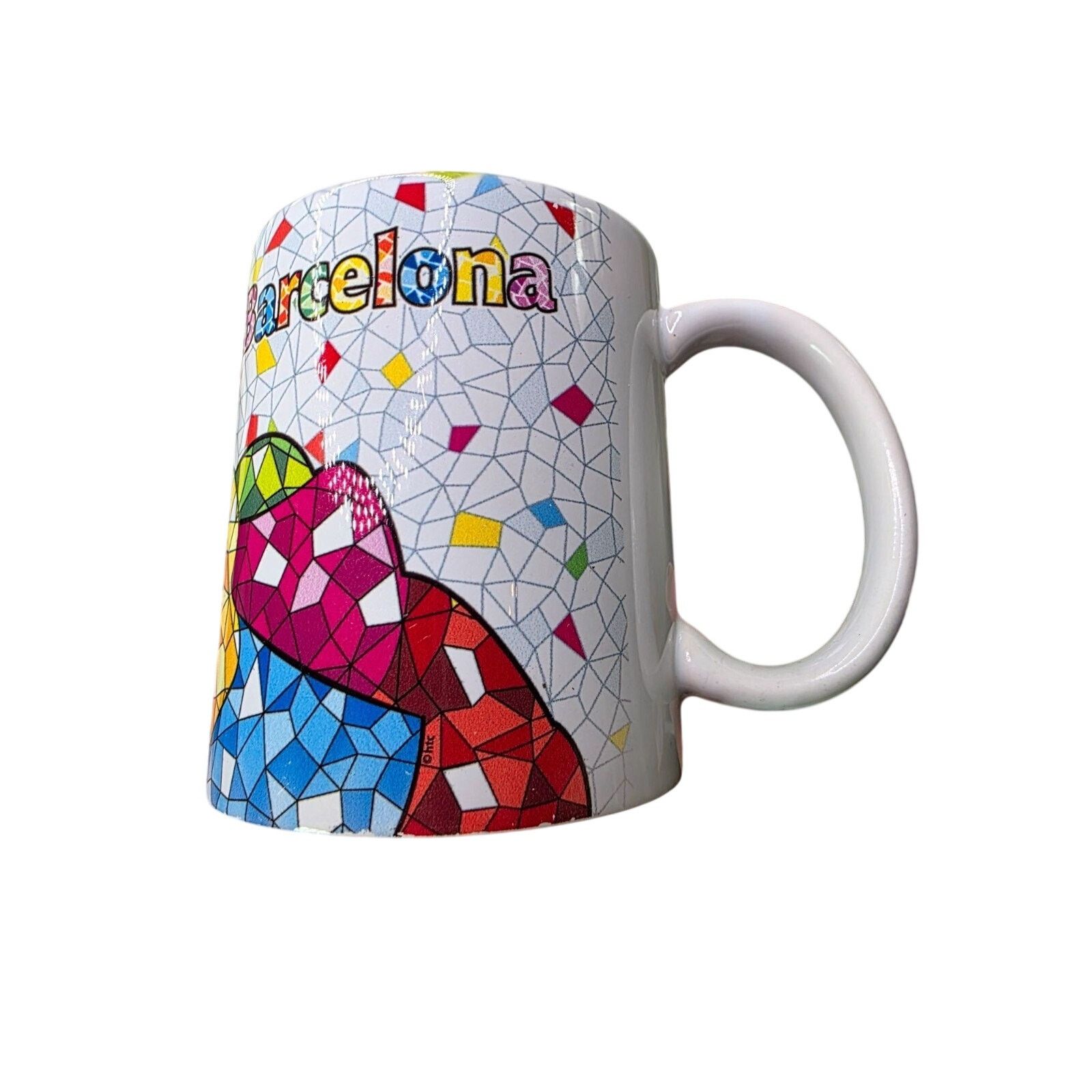 & Other Stories Barcelona Mosaic Flamenco Dancer Coffee Mug Ceramic 12oz Size ONE SIZE - 6 Thumbnail