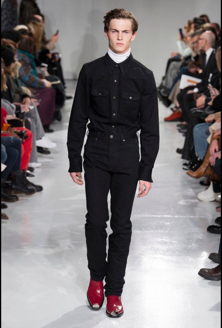 Calvin Klein 205W39NYC Calvin Klein 205W39NYC SS17 Bootcut Jeans Size US 30 / EU 46 - 1 Thumbnail