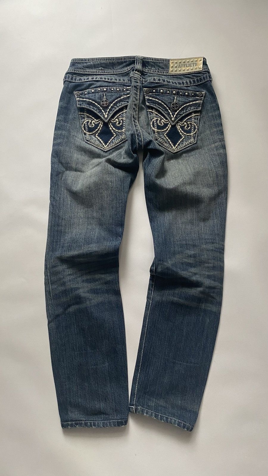 Affliction Vintage affliction jeans Y2k 00s 25x25 Jade True religion Size 25" / US 0 / IT 36 - 1 Thumbnail