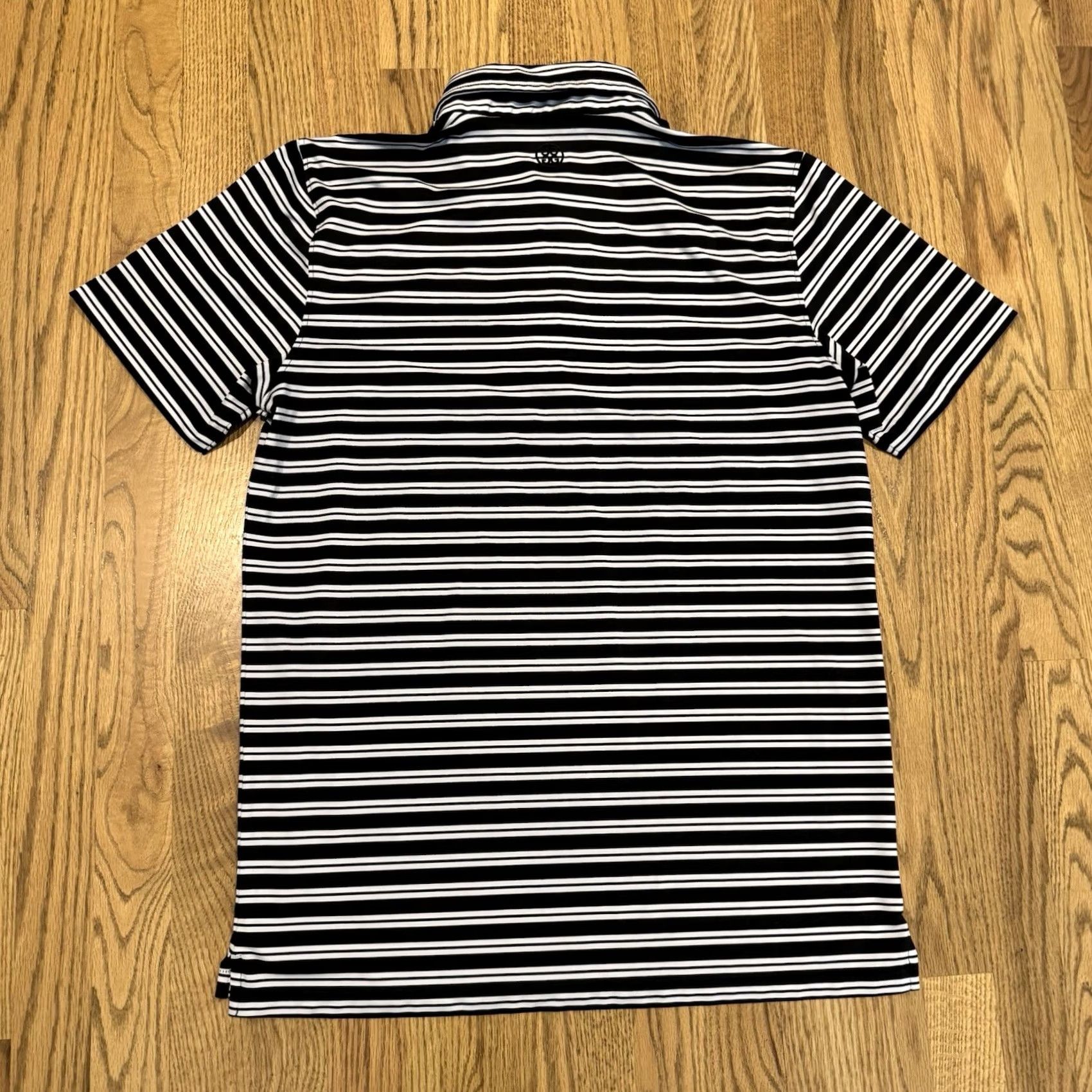 G/FORE G/FORE Polo Shirt Men's L Striped Black White Stretch Performance Golf Shirt Ladies? (Note: "Ladies?" is not in original; omit) Size US L / EU 52-54 / 3 - 7 Thumbnail