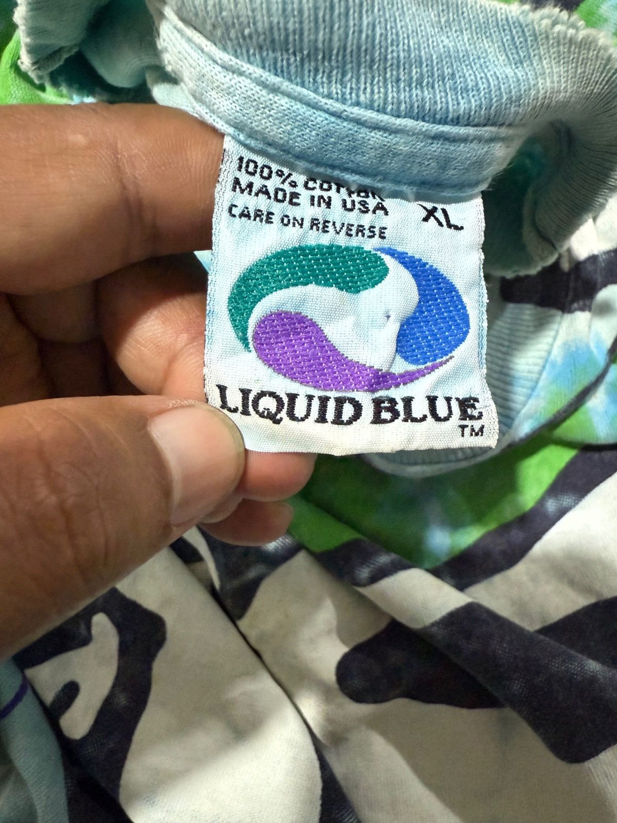 Grateful Dead VINTAGE TIE DYE T-SHIRT THE GREATFUL DEAD RARE Size US XL / EU 56 / 4 - 9 Thumbnail