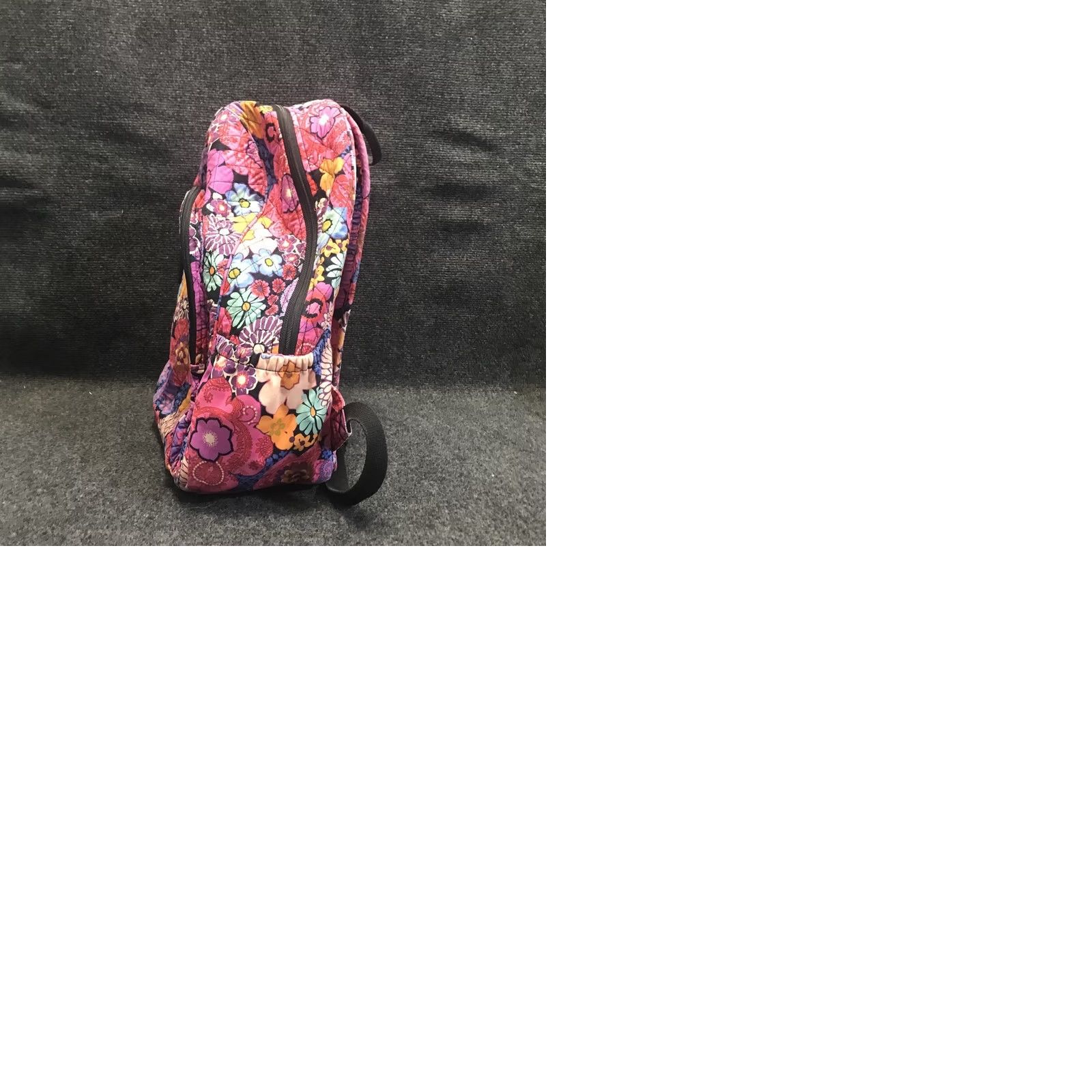 Vera Bradley Vera Bradley Campus Backpack Fiesta Floral Quilted Travel Bag 14314-G15 VBD17 Size ONE SIZE - 12 Thumbnail