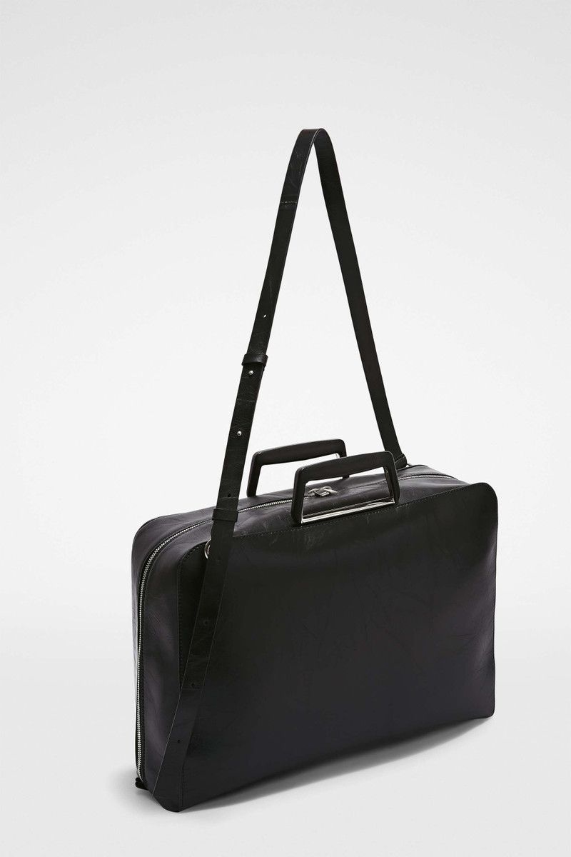 Jil Sander o1loc1c0426 Size:OS/Attache Briefcase in Black Size ONE SIZE - 2 Thumbnail