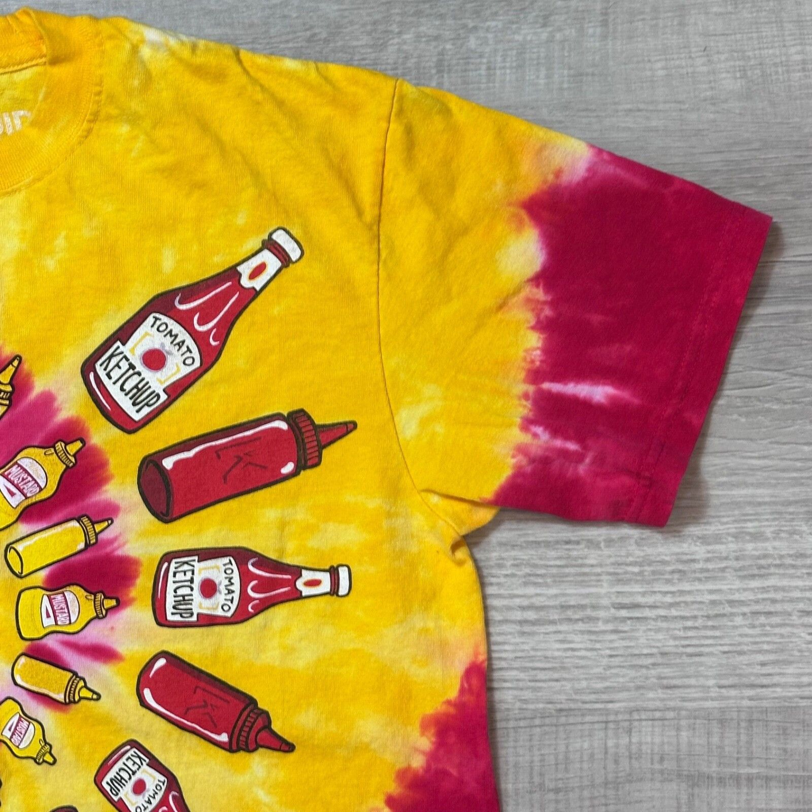 Liquid Blue Liquid Blue Shirt Ketchup Mustard Men's Medium Tie Dye Size US M / EU 48-50 / 2 - 4 Thumbnail