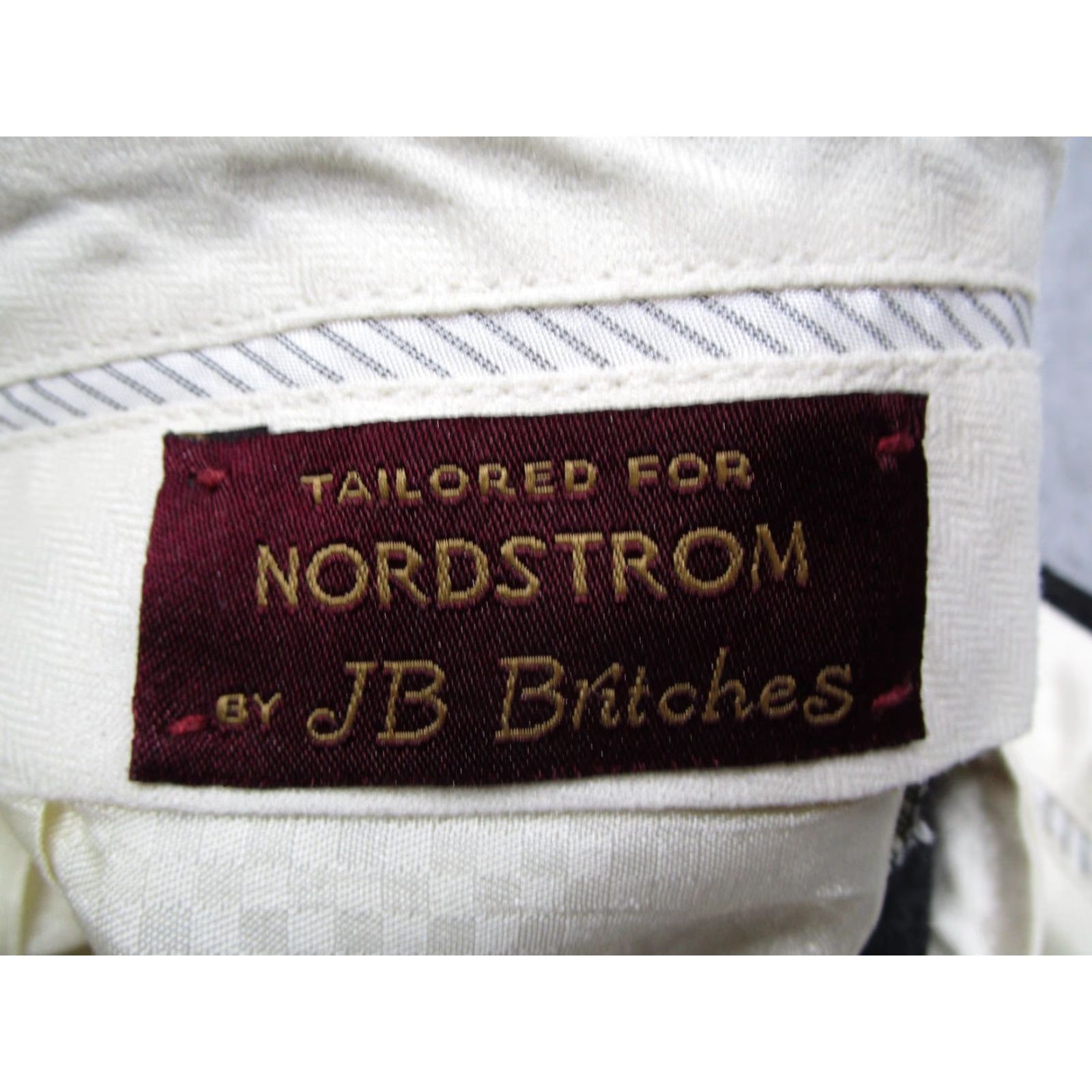 Vintage VINTAGE JB Britches Pants Mens 34x28 Gray Wool Pleated Dress Trousers Made USA Retro Size US 34 / EU 50 - 3 Thumbnail