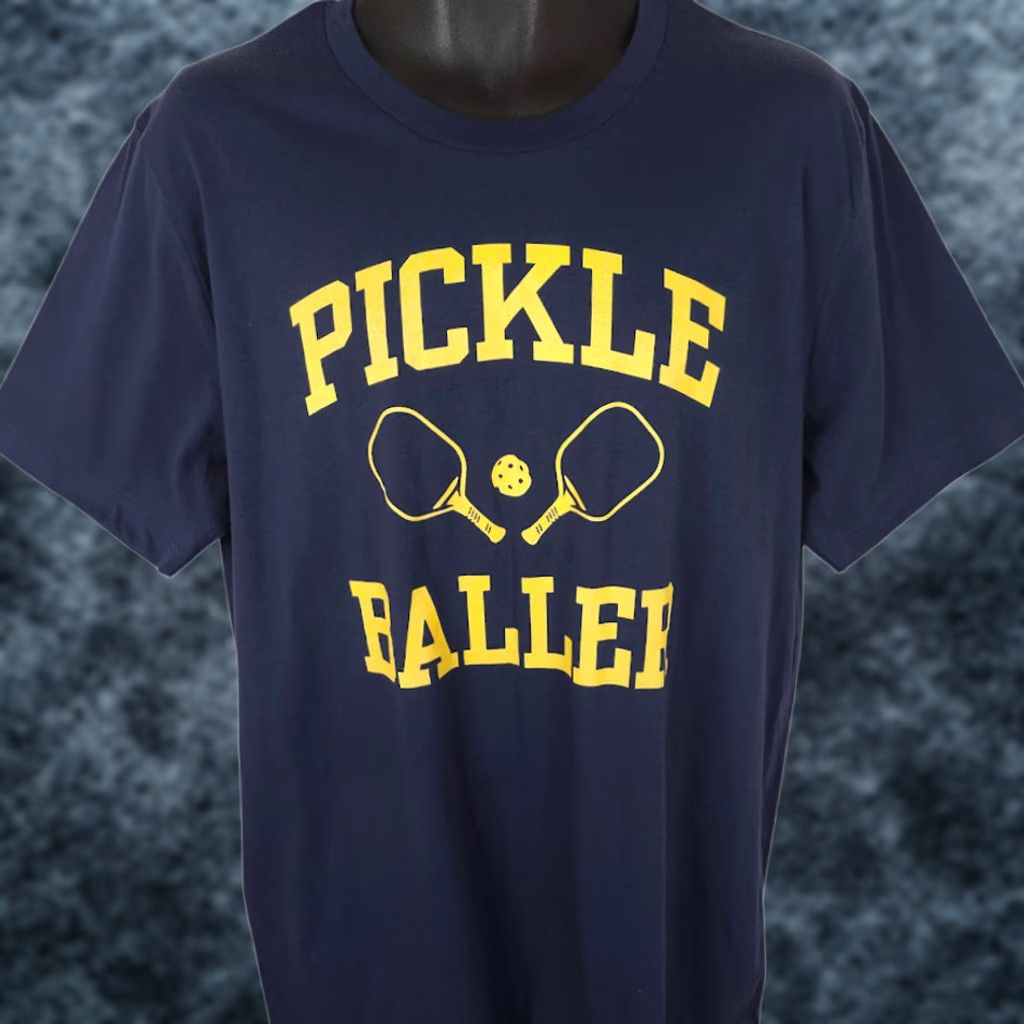 Vintage VINTAGE: No Pickleball T Shirt Mens Size XL Blue Pickle Baller Funny Humor Mens T-Shirt Sports Shirt Size US XL / EU 56 / 4 - 1 Thumbnail