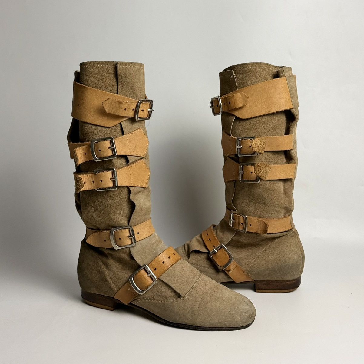 靴 00's archive belted pirates boots 43 00's archive belted pirates boots 43 Captain Teach | Son of Sandlar