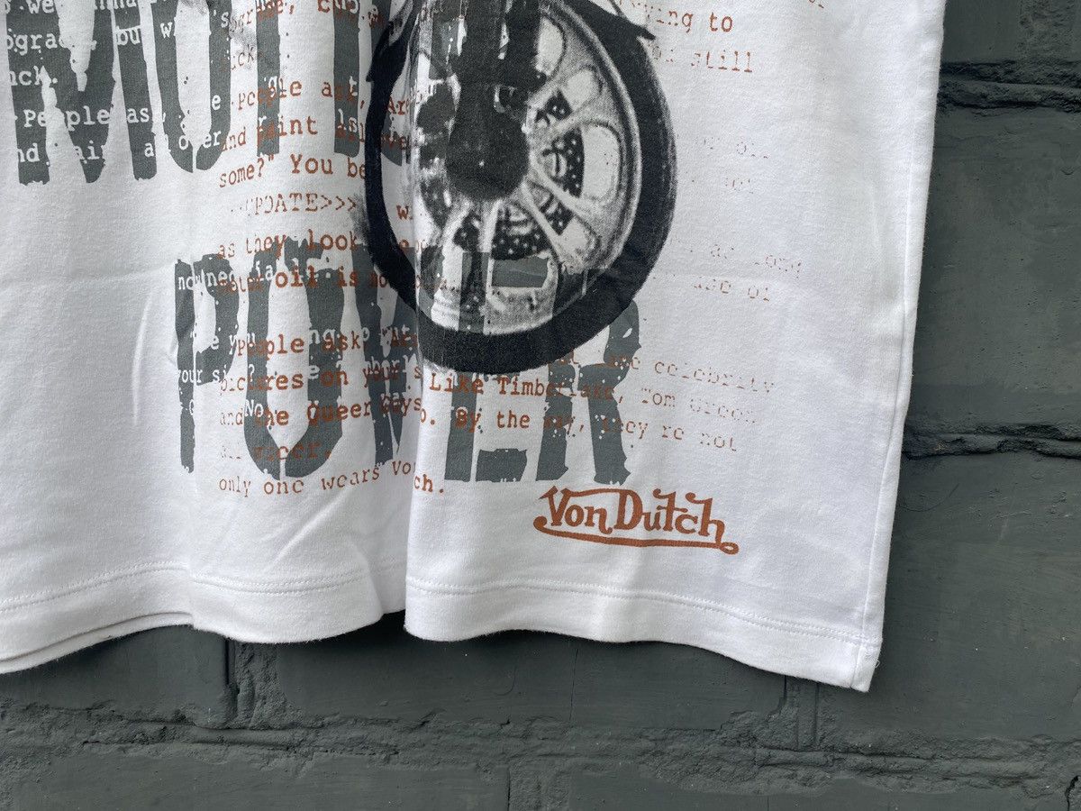 Von Dutch Von Dutch T-Shirt Graphic Allover Motorcycle Print Vintage Size US XL / EU 56 / 4 - 5 Thumbnail