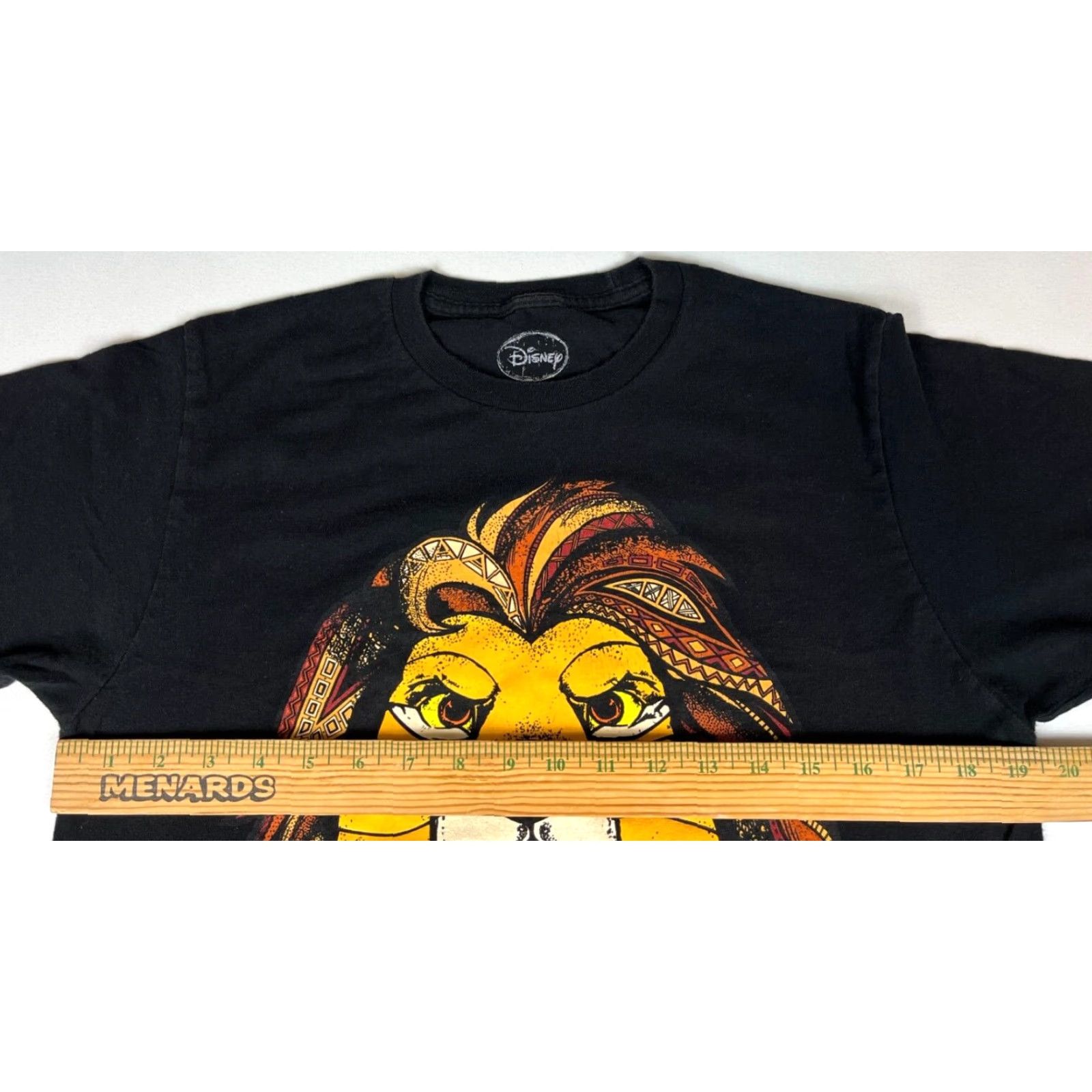 Disney Disney Unisex Adults The Lion King T-Shirt M Black Cotton Crew Neck Short Sleeve SX? Size US M / EU 48-50 / 2 - 6 Thumbnail