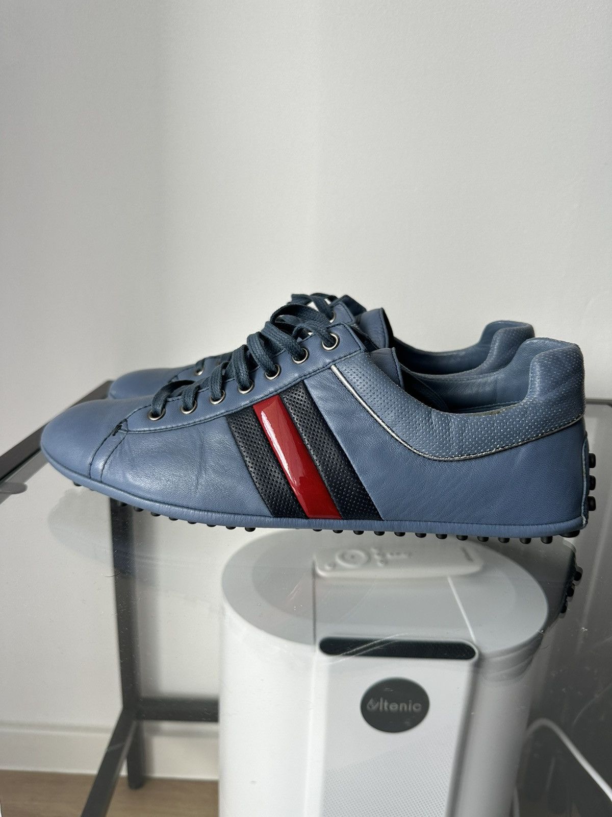 Gucci GUCCI Driver lace up leather sneakers Europe Exclusive Size US 11 / EU 44 - 3 Thumbnail