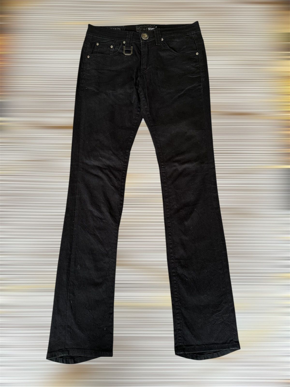 Japanese Brand XFRM Japan Black Jeans Size US 29 - 1 Thumbnail