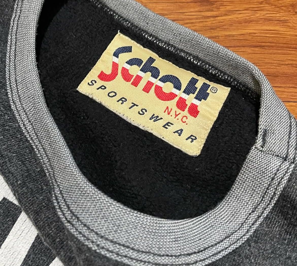 Schott 2000s Schott Bros Nyc Sweatshirt Size US L / EU 52-54 / 3 - 2 Thumbnail